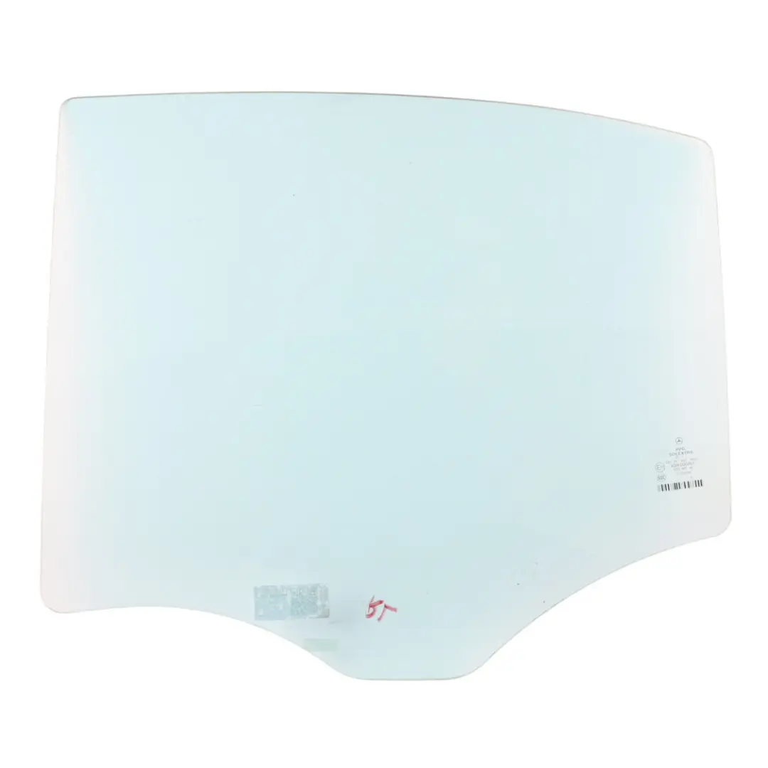 Mercedes W221 Window Glass AS2 Rear Left Door N/S - SKU A2117350510 - Part number A2117350510