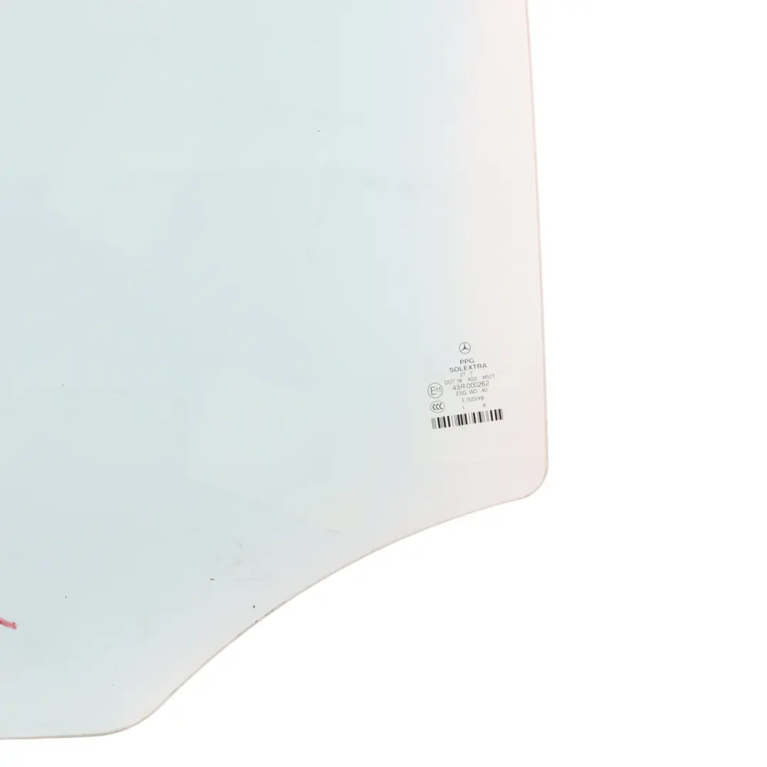Mercedes W221 Window Glass AS2 Rear Left Door N/S - SKU A2117350510 - Part number A2117350510