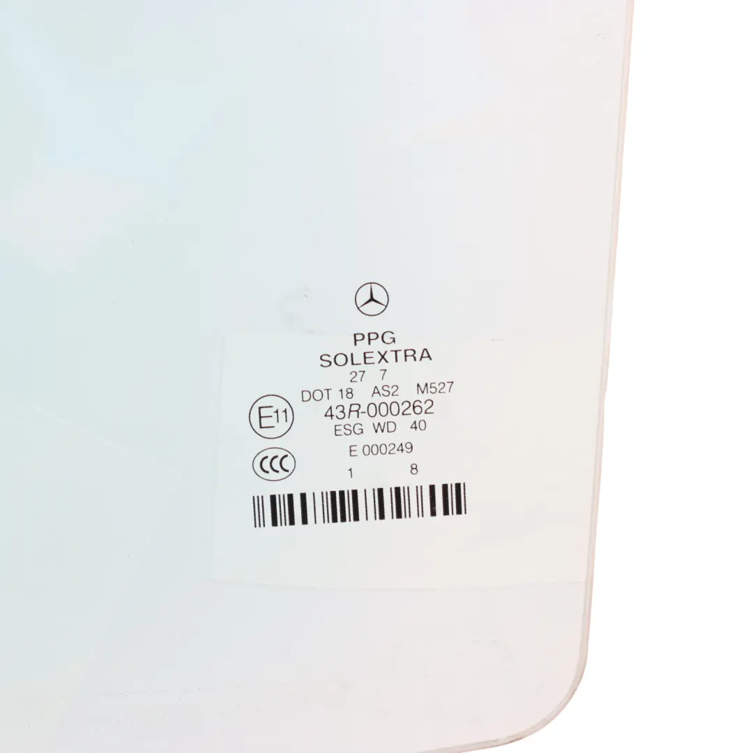 Window Glass AS2 Rear Left Door N/S to Mercedes W221 with Part number A2117350510 Mercedes W221 Window Glass AS2 Rear Left Door N/S - SKU A2117350510 - Part number A2117350510