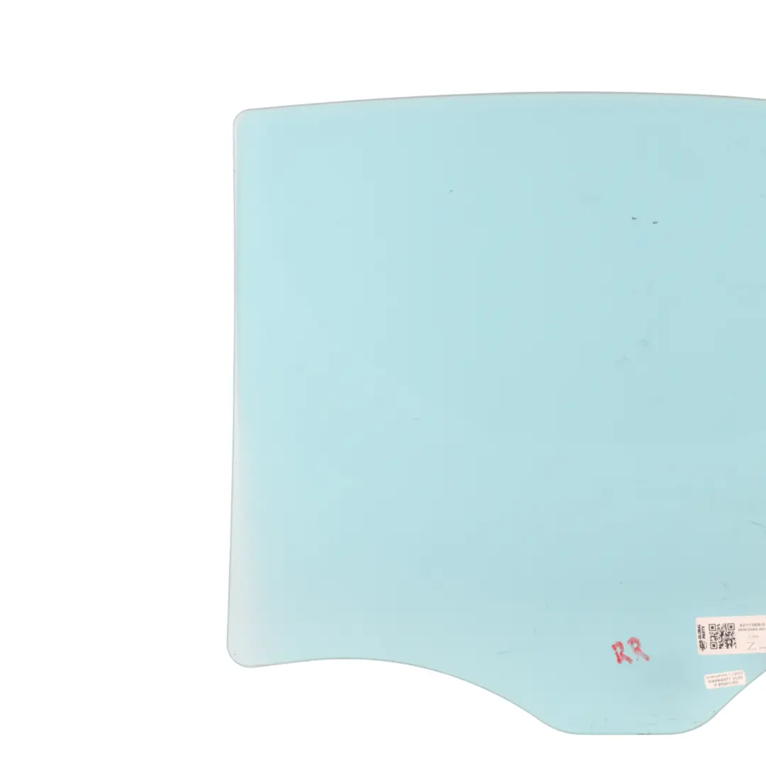 Mercedes W221 Window Glass AS2 Rear Right Door O/S - SKU A2117350610 - Part number A2117350610