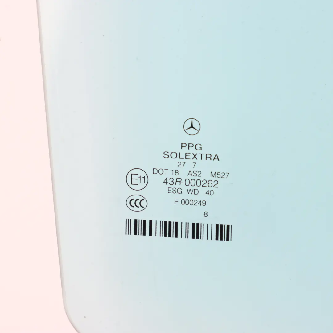 Window Glass AS2 Rear Right Door O/S to Mercedes W221 with Part number A2117350610 Mercedes W221 Window Glass AS2 Rear Right Door O/S - SKU A2117350610 - Part number A2117350610