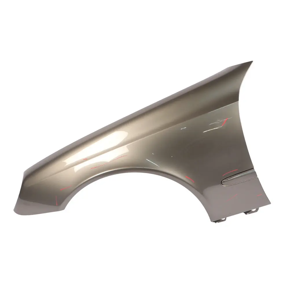 Mercedes W211 Wing Panel Front Left N/S Side Fender Indium Grey Metallic - 963