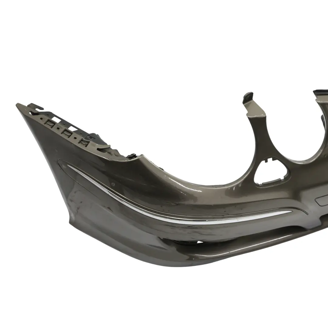 Front Bumper Trim Panel Indium Grey Metallic - 963 to Mercedes W211 with Part number A2118801640 Mercedes W211 Front Bumper Trim Panel Indium Grey Metallic - 963 - SKU A2118801640-ING - Part number A2118801640