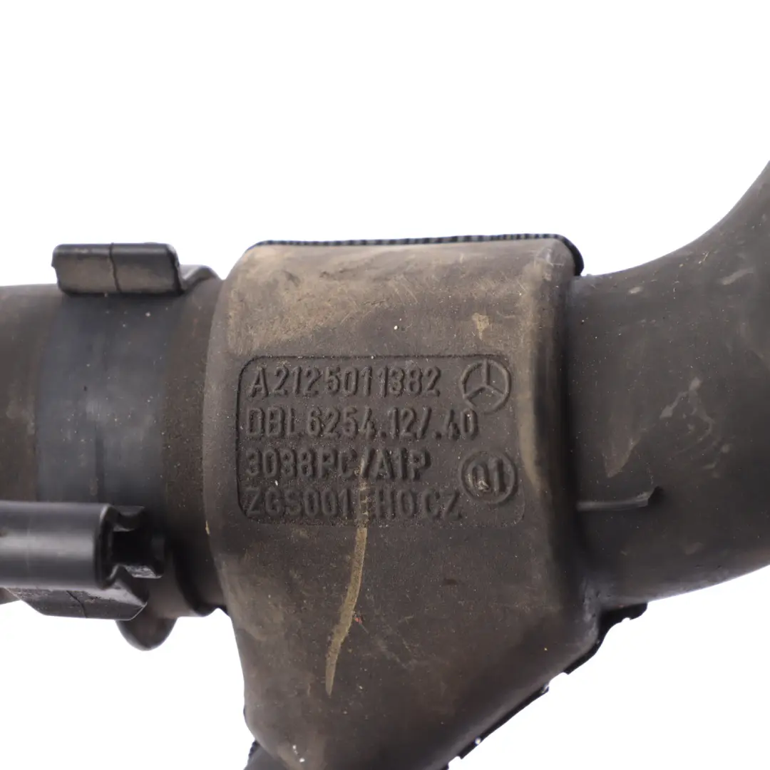 Cooling Pipe Coolant Hose Water to Mercedes W212 S212 with Part number A2125011382 Mercedes W212 S212 Cooling Pipe Coolant Hose Water - SKU A2125011382 - Part number A2125011382