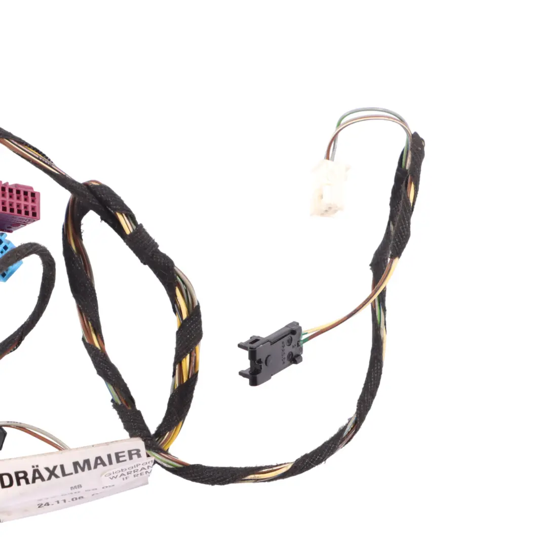 Mercedes W212 Door Wire Wiring Loom Front Left N/S - SKU A2125406905 - Part number A2125406905