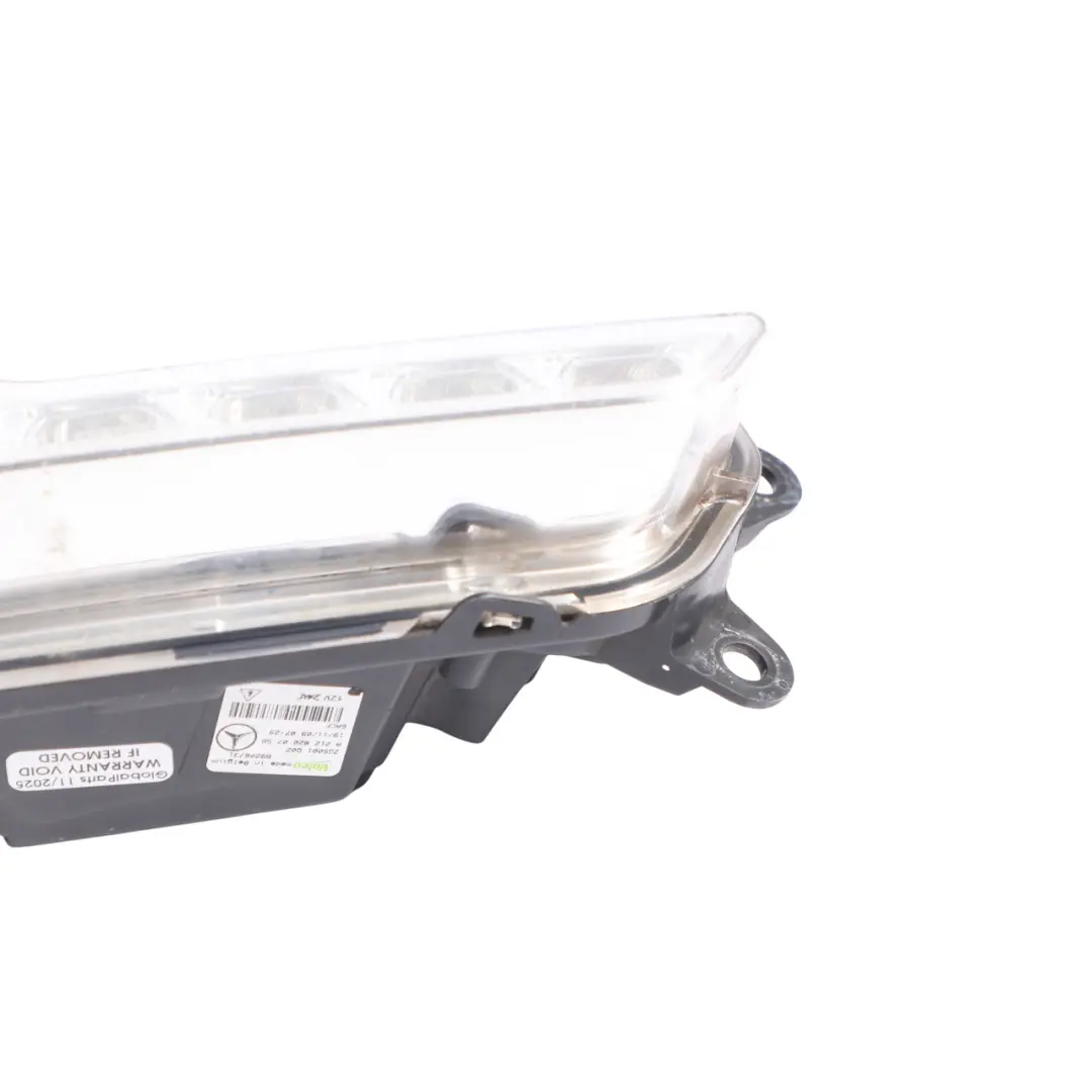 Mercedes W207 W212 Parachoques Delantero Izquierdo Luz Antiniebla Diurna LED - SKU A2128200756 - Número de pieza A2128200756