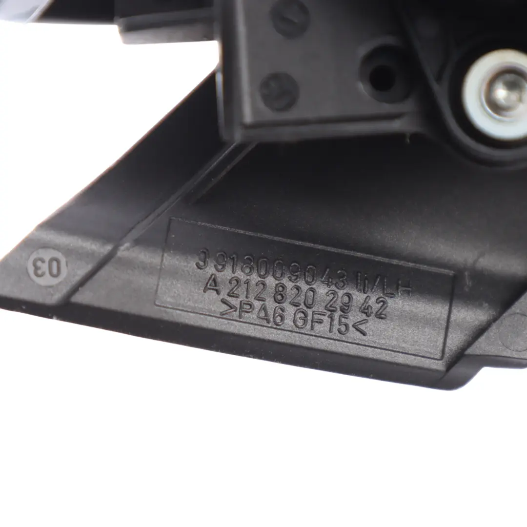 Mercedes W212 Trunk Load Cover Rear Left N/S Rail Power Motor Black - SKU A2128202942-4 - Part number A2128202942