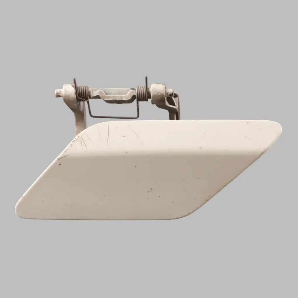 Mercedes W212 Front Bumper Headlight Washer Cover Cap Left N/S Calcite White 650 - SKU A2128600108-CW - Part number A2128600108