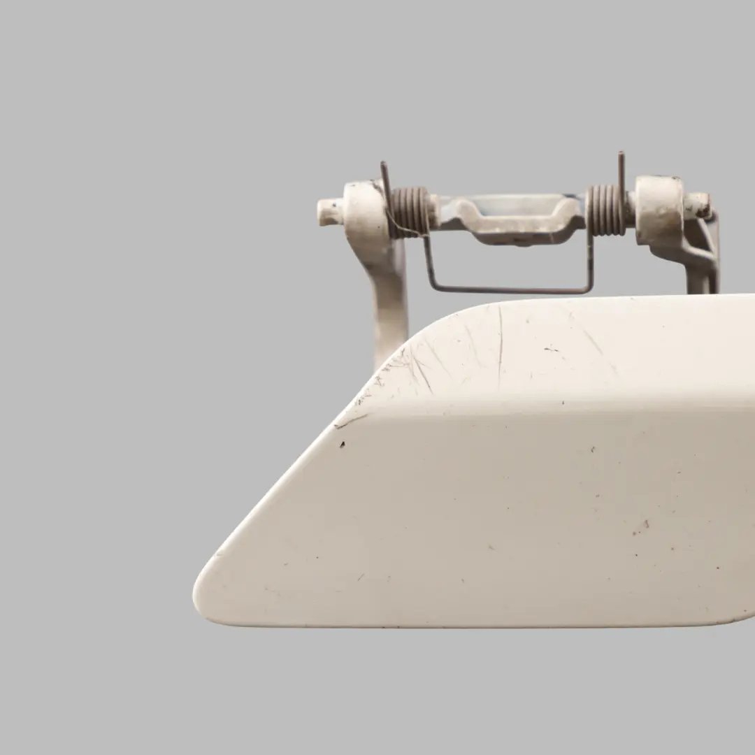 Front Bumper Headlight Washer Cover Cap Left N/S Calcite White 650 to Mercedes W212 with Part number A2128600108 Mercedes W212 Front Bumper Headlight Washer Cover Cap Left N/S Calcite White 650 - SKU A2128600108-CW - Part number A2128600108