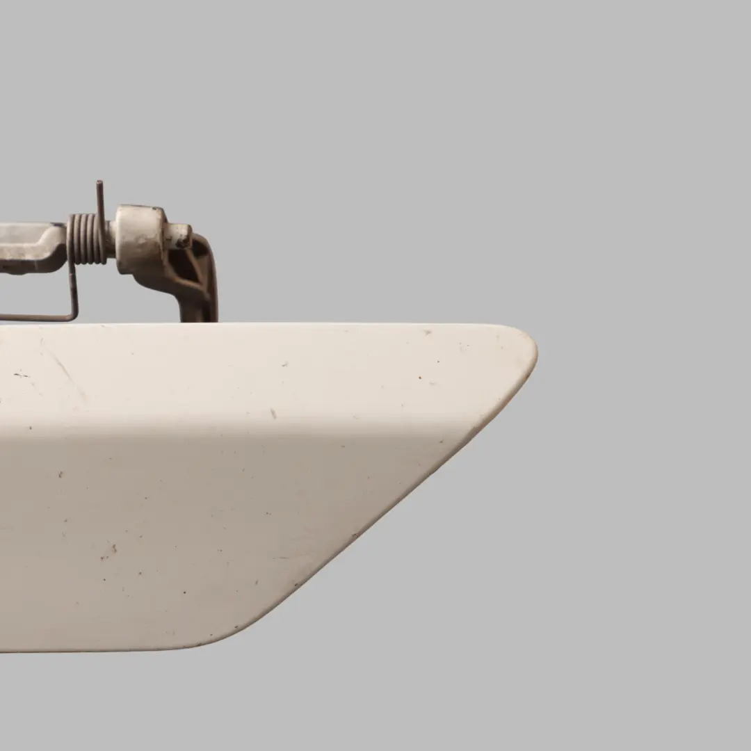 Mercedes W212 Front Bumper Headlight Washer Cover Cap Left N/S Calcite White 650 - SKU A2128600108-CW - Part number A2128600108