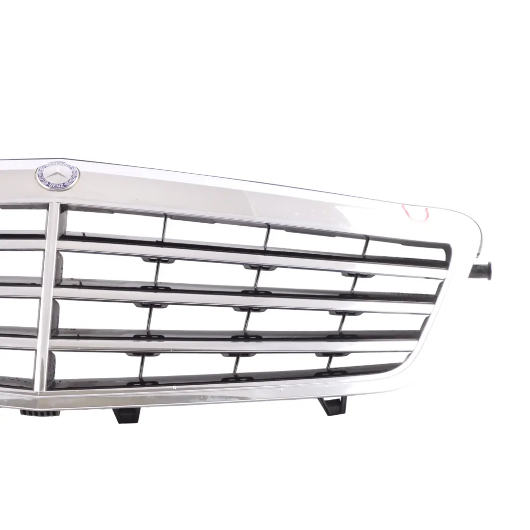 Front Grille Hood Radiator Panel Chrome Avantgarde to Mercedes W212 with Part number A2128801083 Mercedes W212 Front Grille Hood Radiator Panel Chrome Avantgarde - SKU A2128801083 - Part number A2128801083
