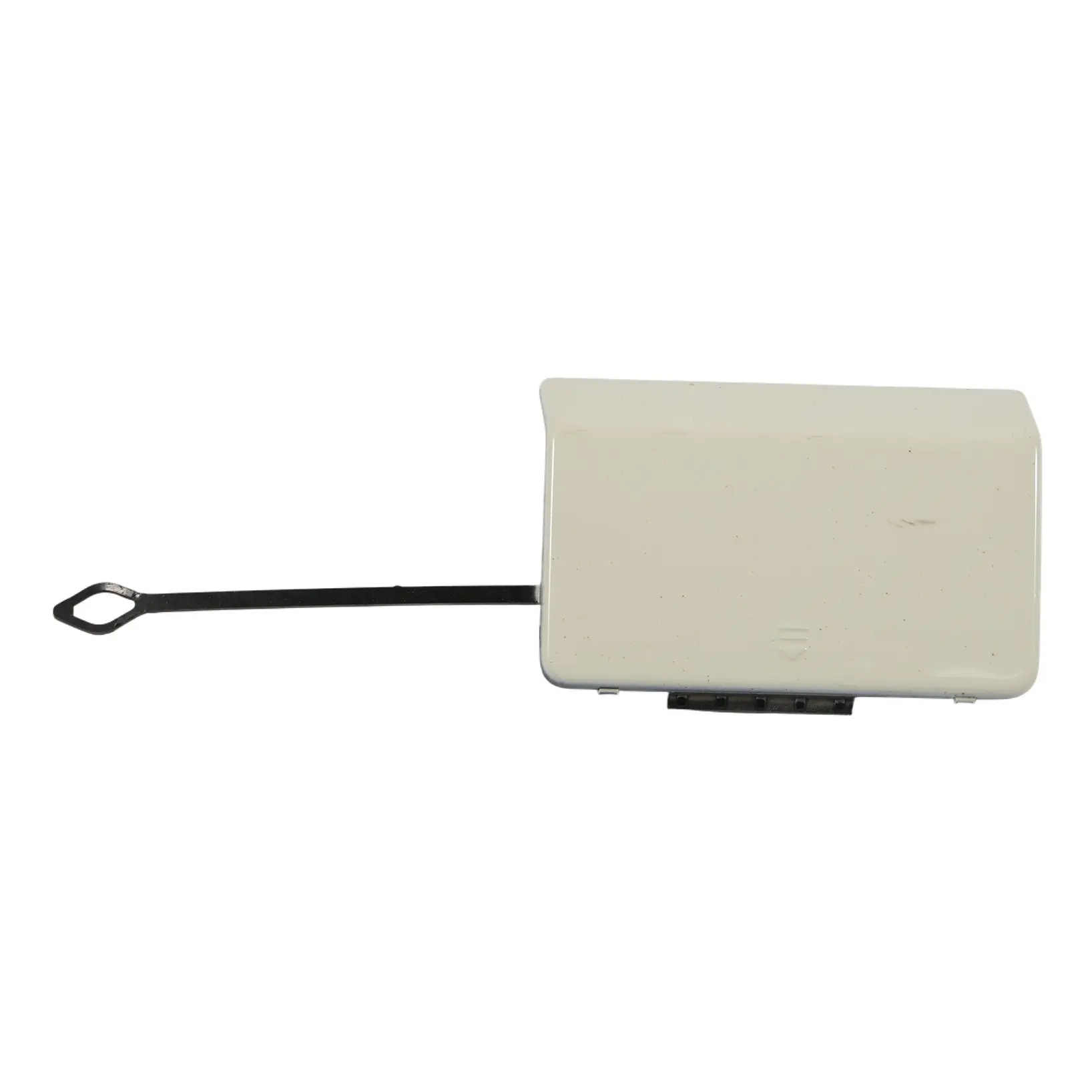 Mercedes W212 Rear Bumper Flap Towing Eye Cover Calcite White - 650 A2128850426