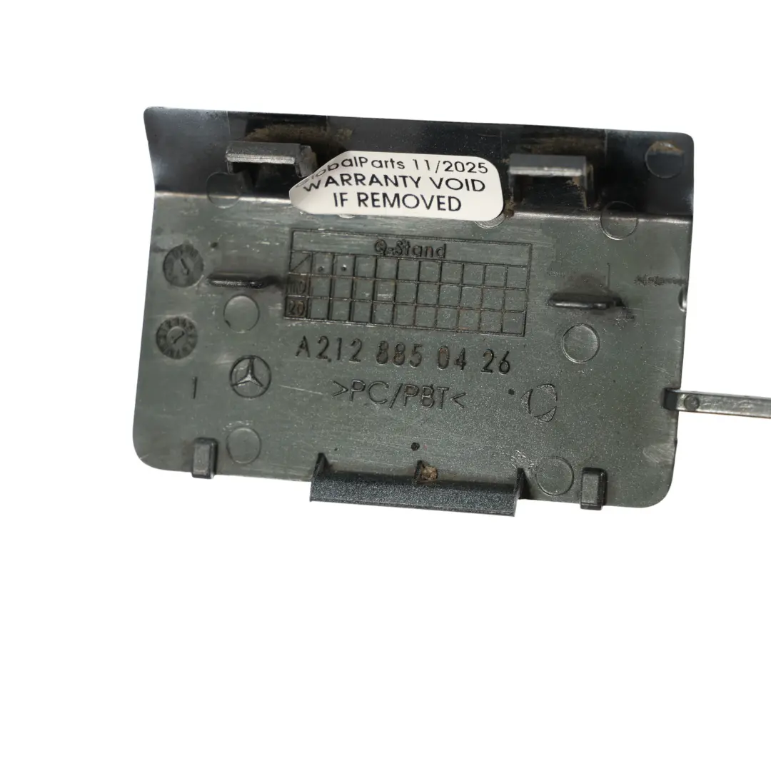 Mercedes W212 Zaślepka Osłona Haka Holowniczego Biała - SKU A2128850426-CW - Numer Części A2128850426