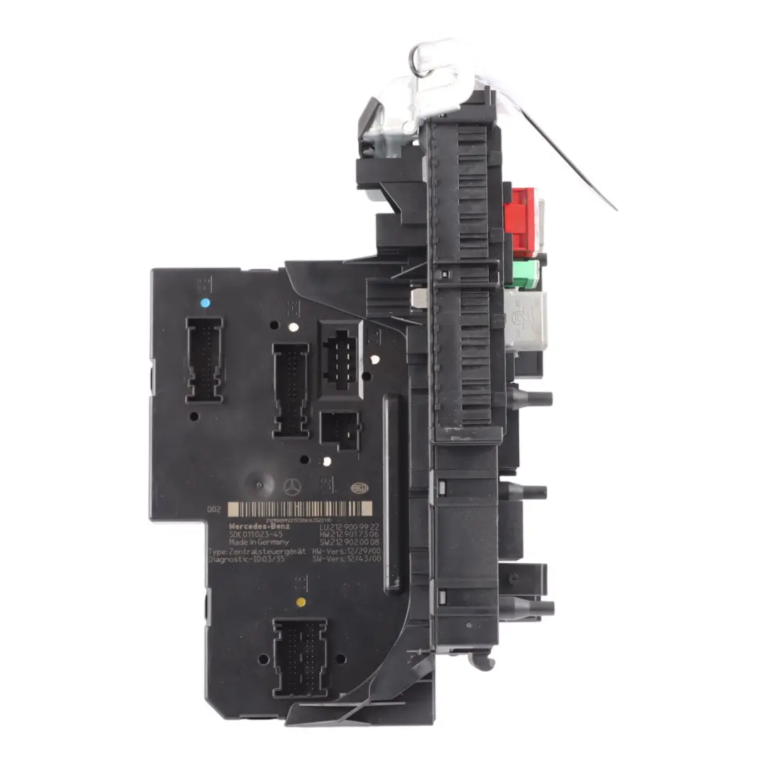 Fuse Box Relay Control Unit SAM Module to Mercedes S212 with Part number A2129009922 Mercedes S212 Fuse Box Relay Control Unit SAM Module - SKU A2129009922 - Part number A2129009922