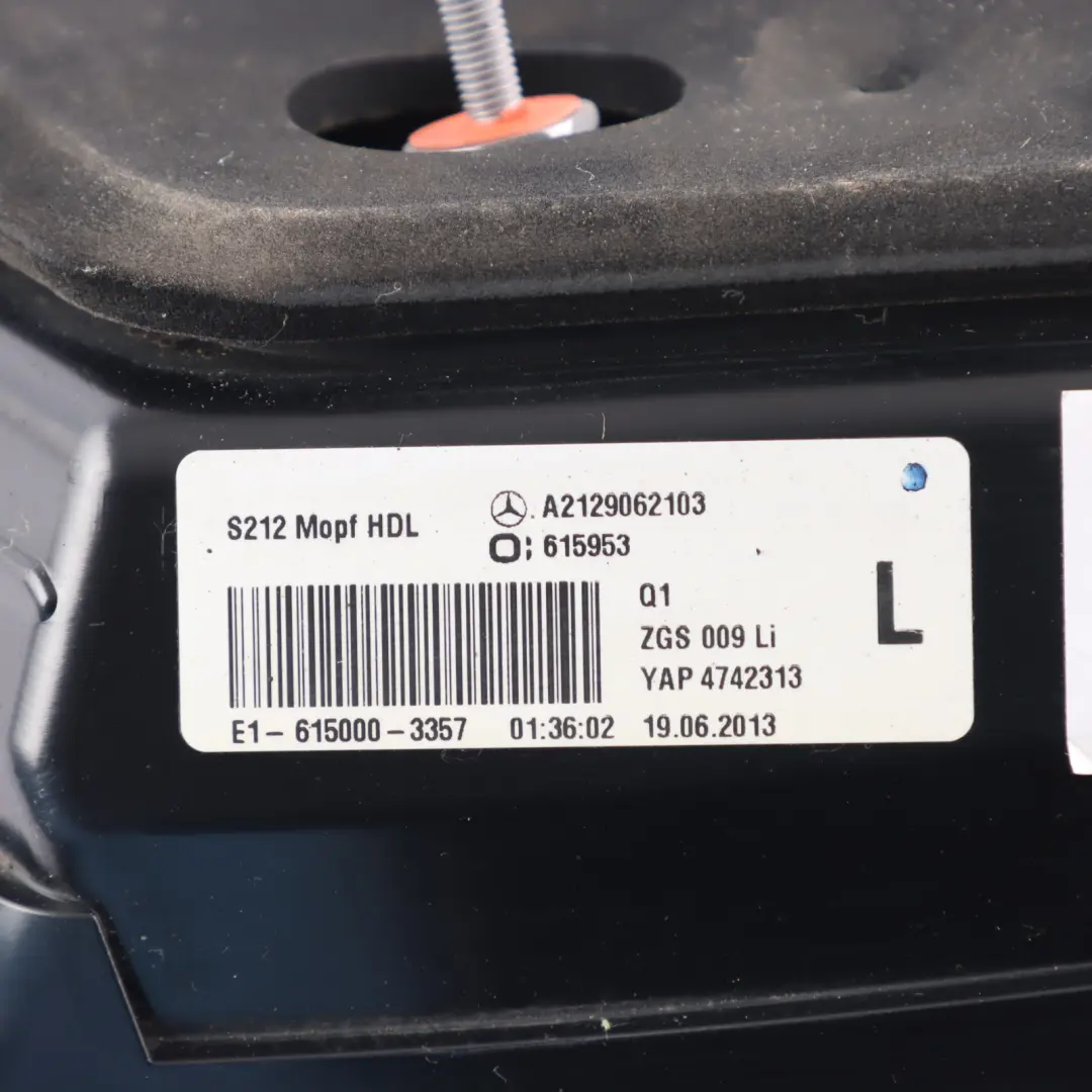 Mercedes S212 Rear Tailgate Lamp Left N/S Inner Trunk Lid Light - SKU RHD-A2129062103 - Part number A2129062103