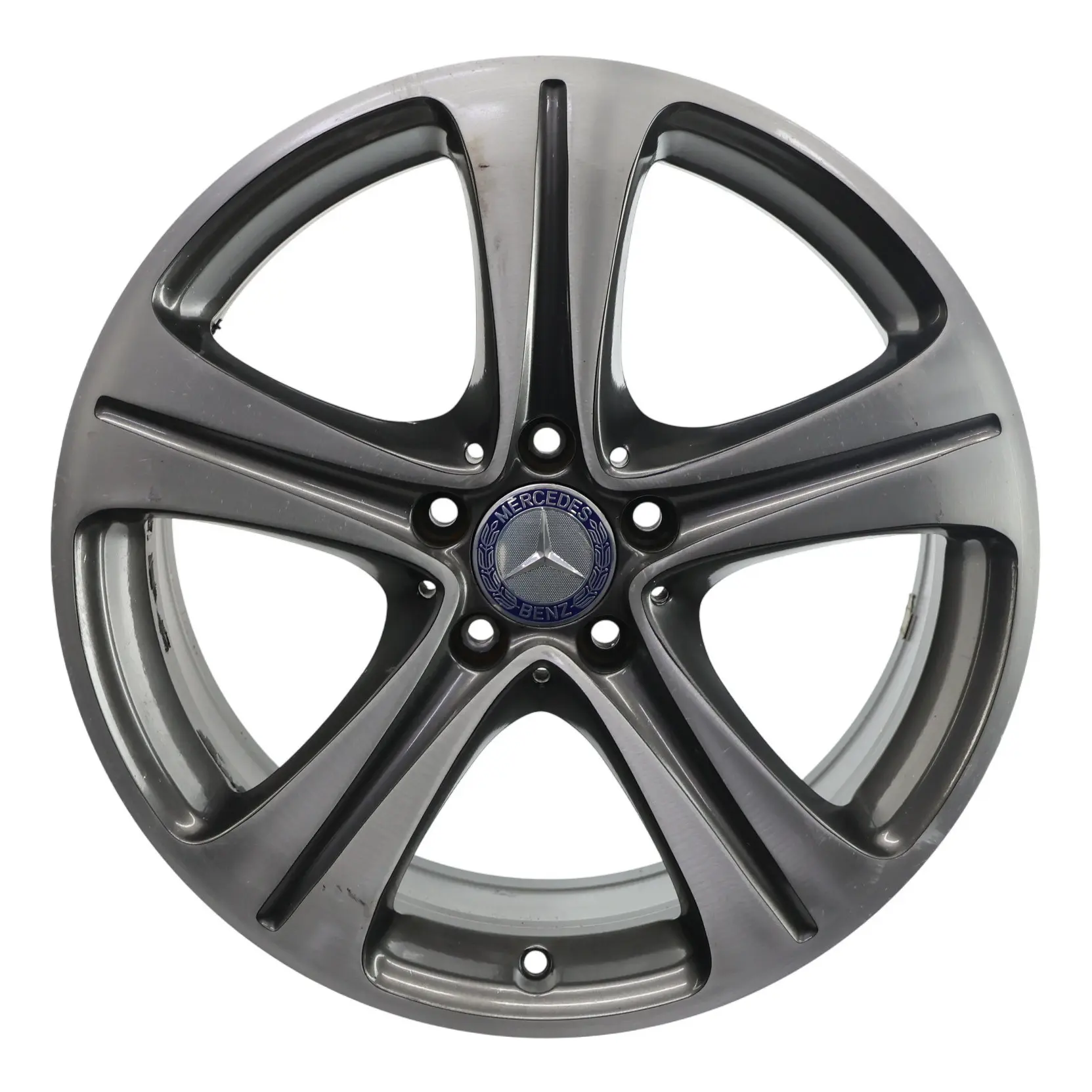 Mercedes W213 Alloy Wheel Rim 18" 8J ET:43 5-Spoke A2134011400