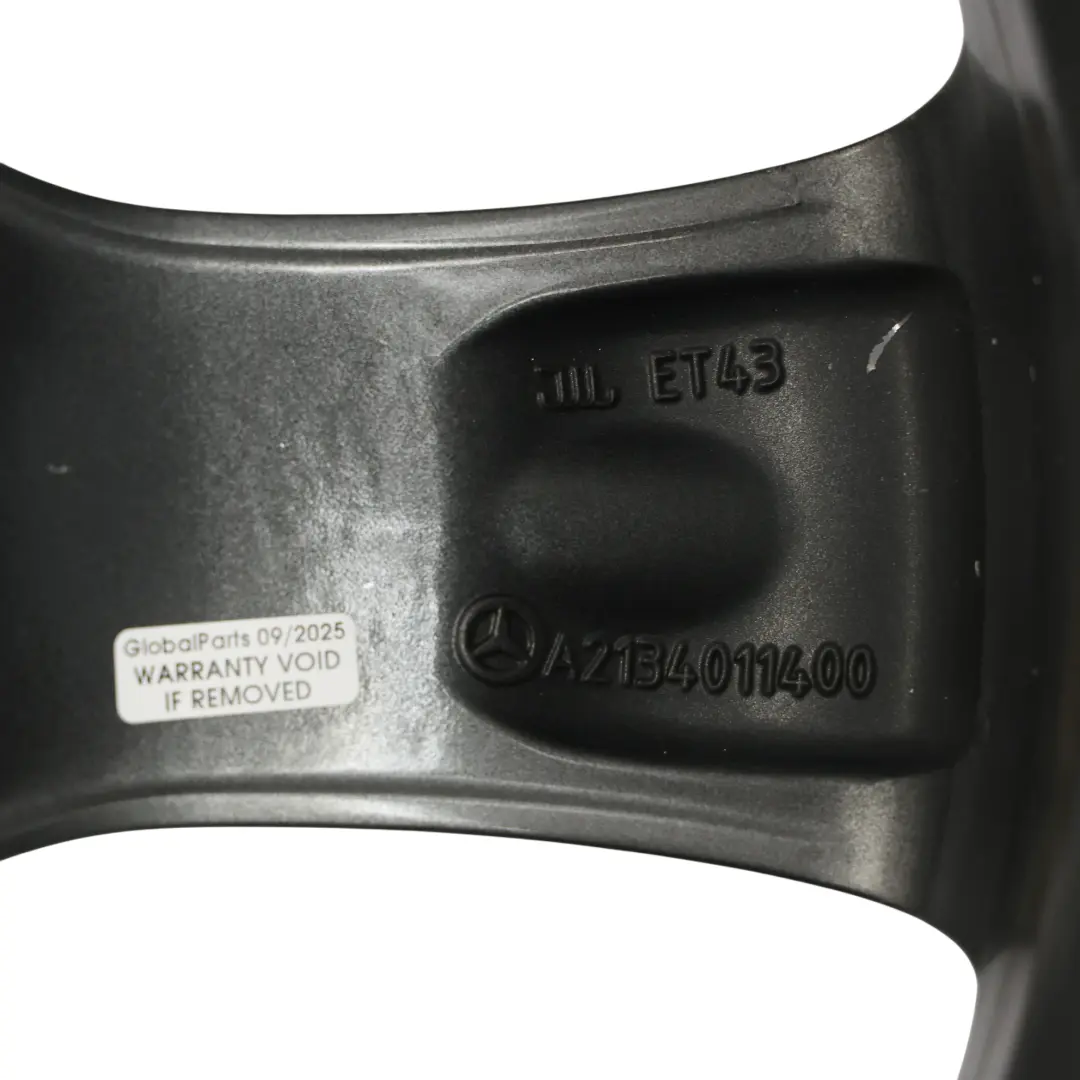 Llanta de aleación Mercedes W213 18" 8J ET:43 5 radios para con número de pieza A2134011400 Llanta de aleación Mercedes W213 18" 8J ET:43 5 radios - SKU A2134011400-2 - Número de pieza A2134011400