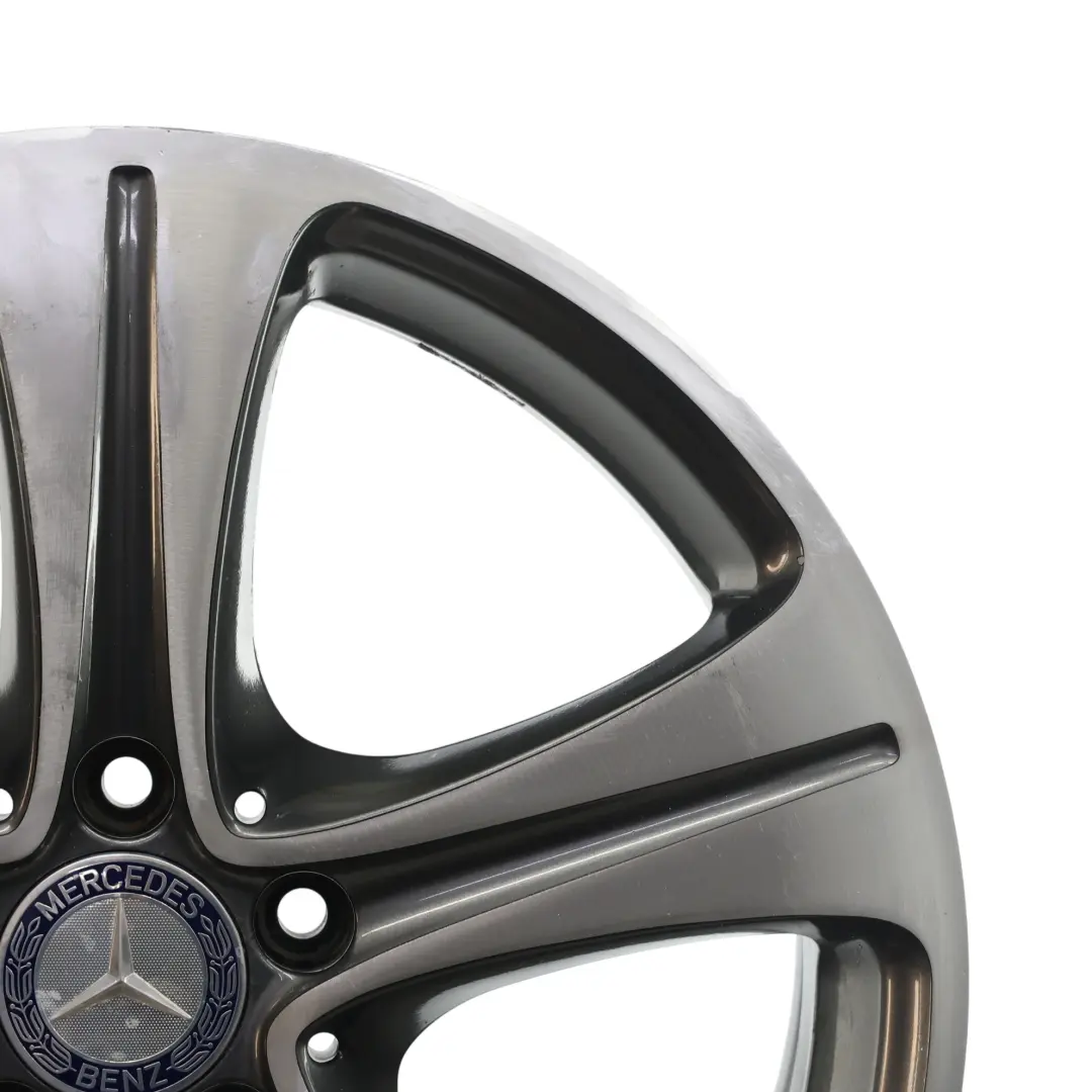  Llanta de aleación Mercedes W213 18" 8J ET:43 5 radios - SKU A2134011400-2 - Número de pieza A2134011400