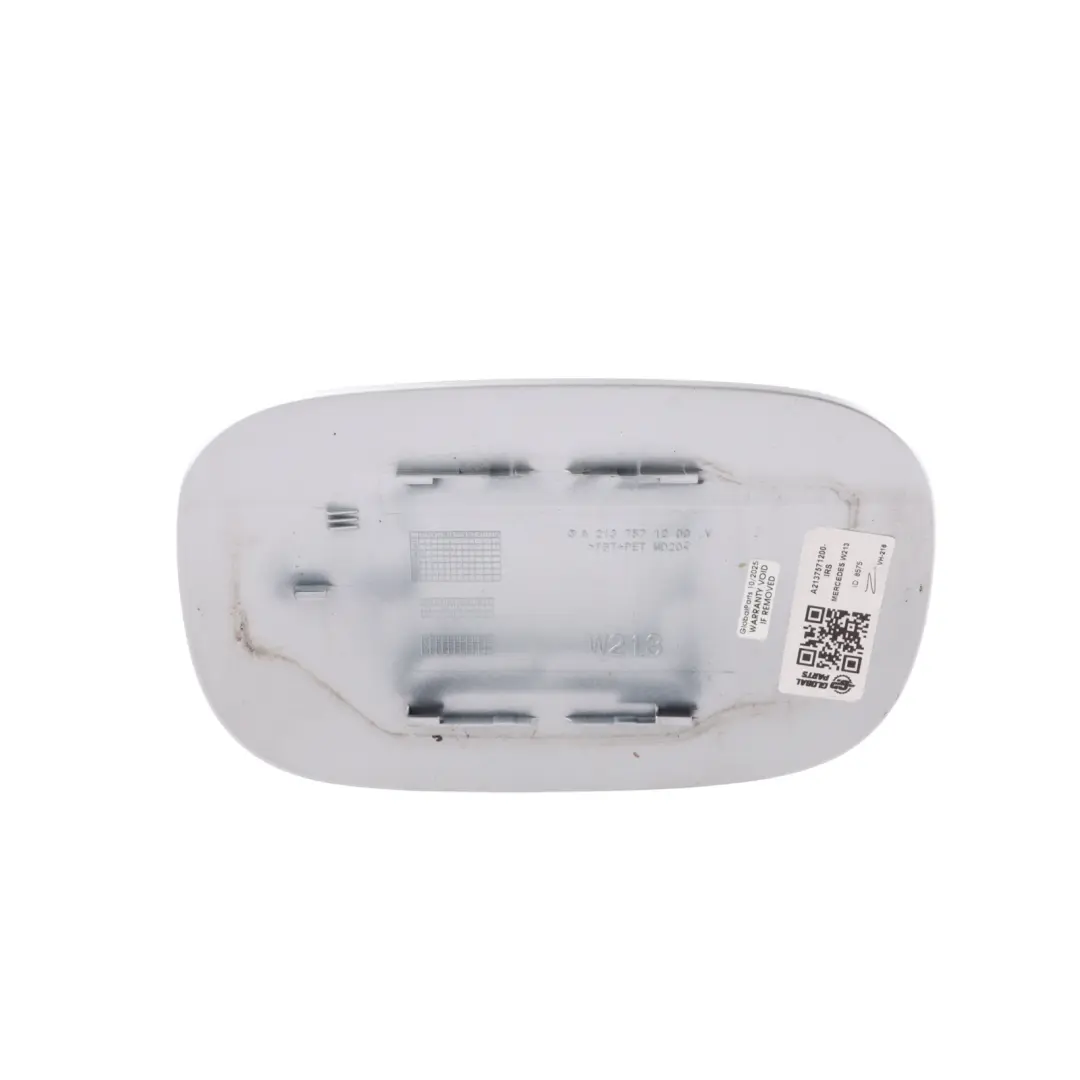 Mercedes W213 Fuel Filler Flap Tank Cap Cover Iridium Silver - 775 - SKU A2137571200-IRS - Part number A2137571200