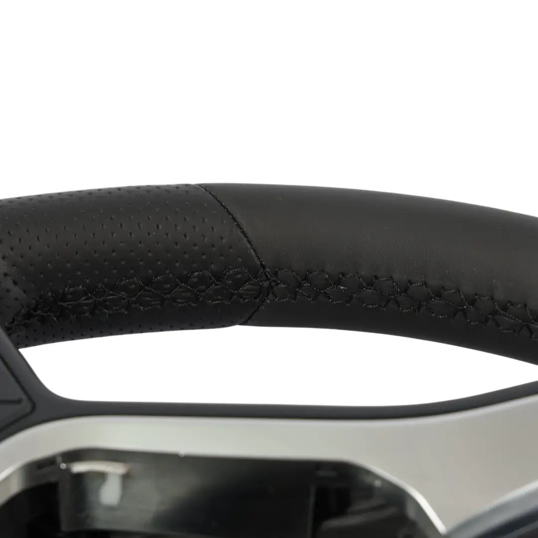 Steering Wheel Mercedes W176 W246 NEW Black Leather Black Threads Paddle Shift to with Part number A2184609103 Steering Wheel Mercedes W176 W246 NEW Black Leather Black Threads Paddle Shift - SKU A2184609103-2 - Part number A2184609103