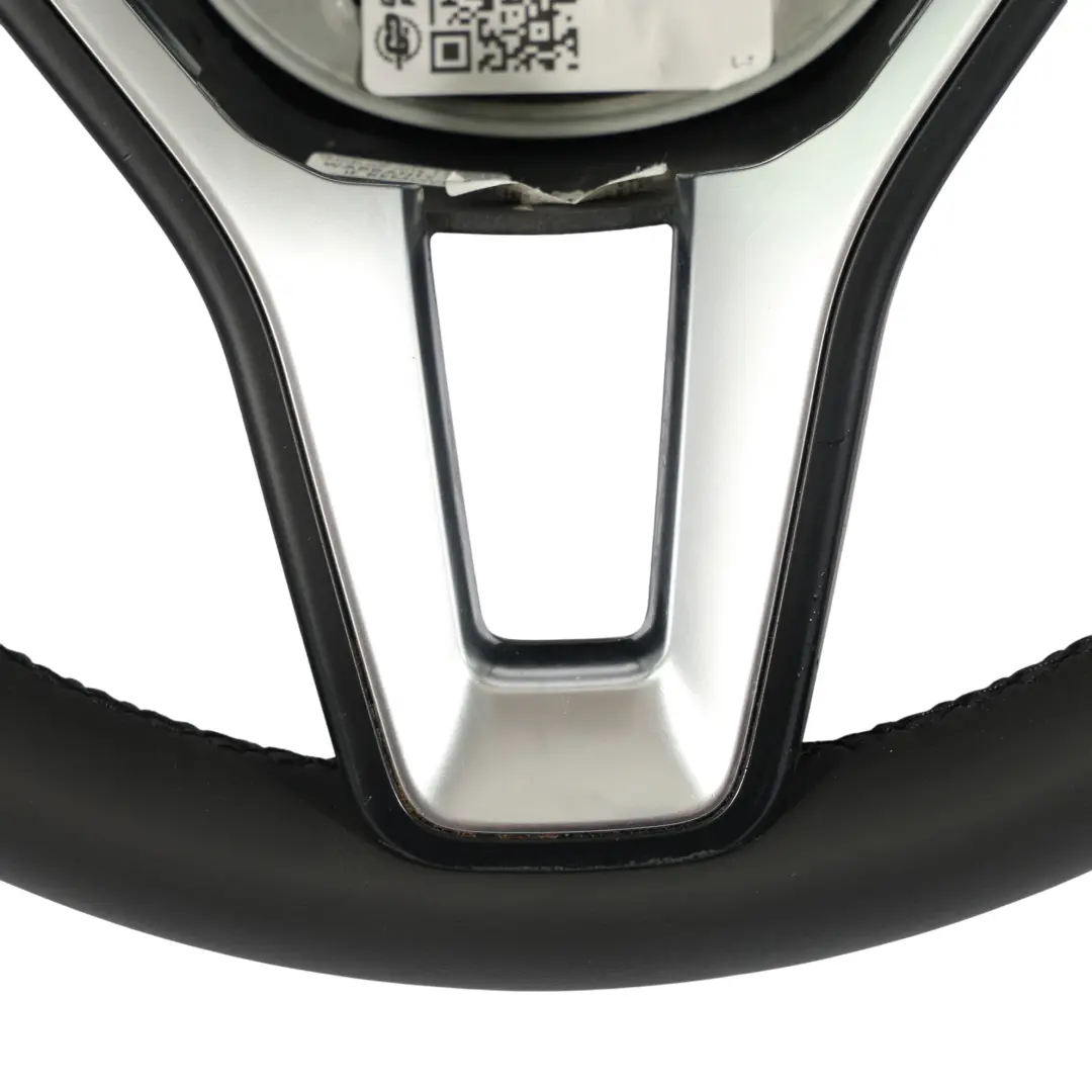 Steering Wheel Mercedes W176 W246 NEW Black Leather Black Threads Paddle Shift to with Part number A2184609103 Steering Wheel Mercedes W176 W246 NEW Black Leather Black Threads Paddle Shift - SKU A2184609103-2 - Part number A2184609103