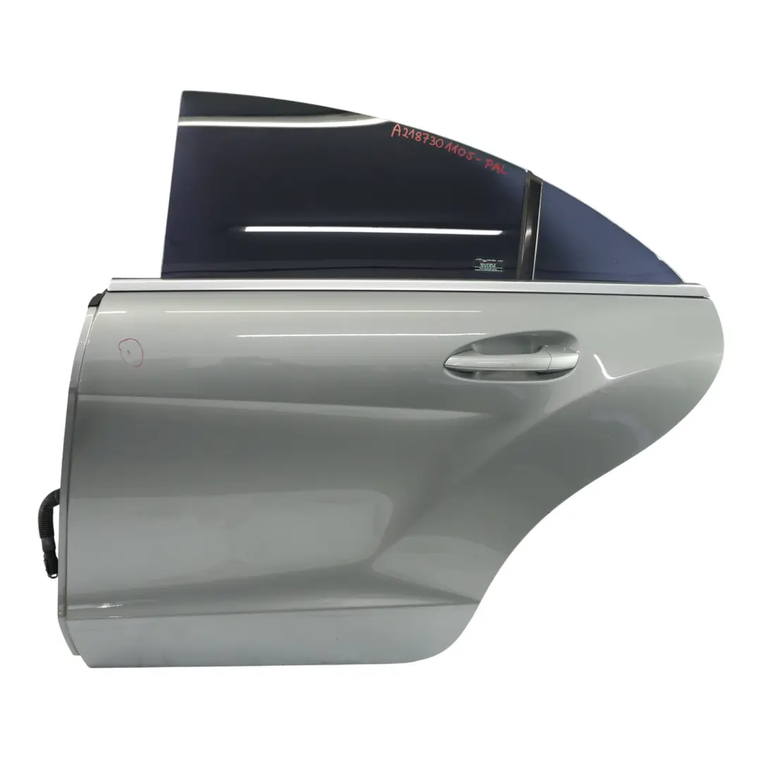 Door Rear Left N/S Palladium Silver Metallic - 792 to Mercedes CLS C218 X218 with Part number A2187301105 Mercedes CLS C218 X218 Door Rear Left N/S Palladium Silver Metallic - 792 - SKU A2187301105-PAL - Part number A2187301105