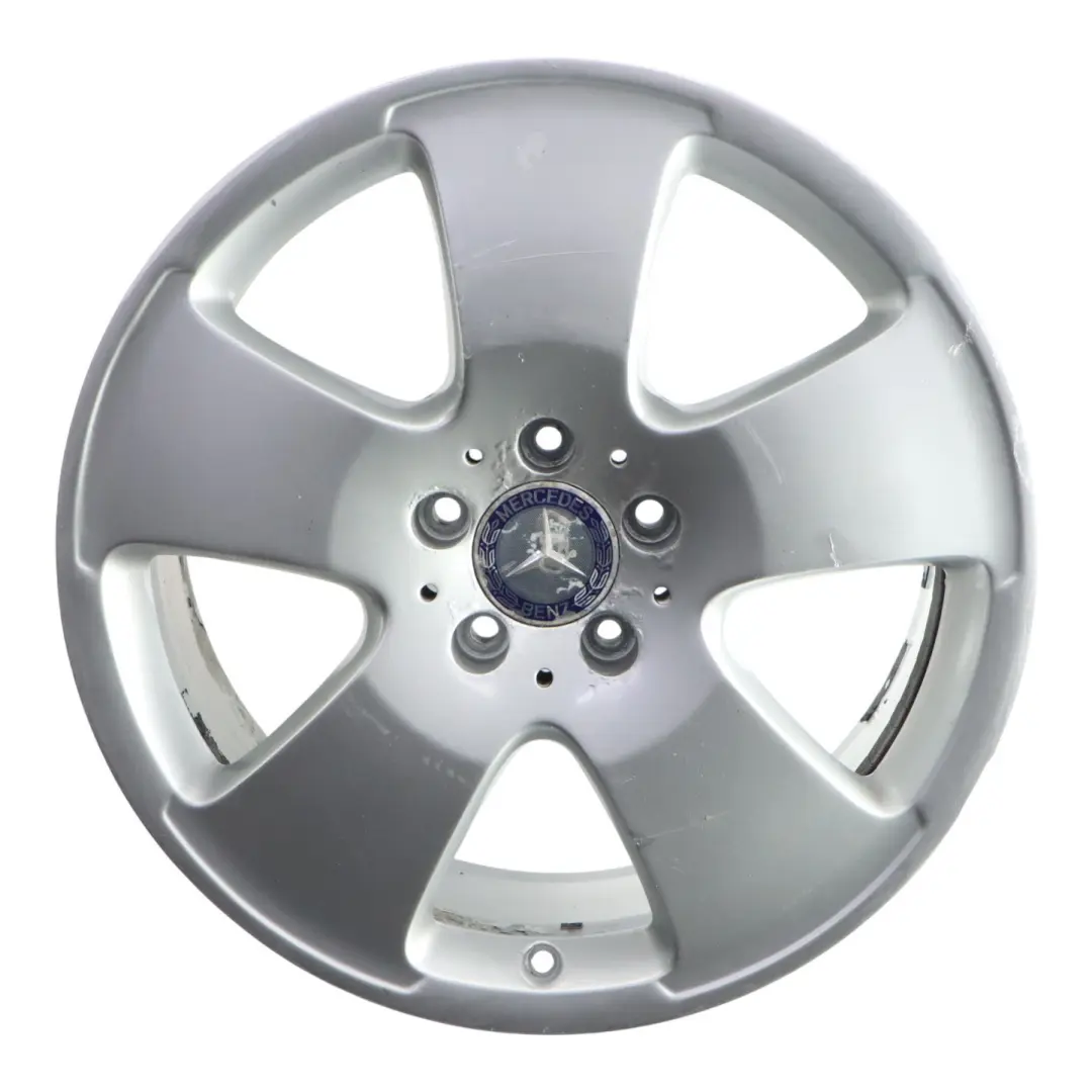 Mercedes W221 Silver Wheel Alloy Rim 18" 8,5J ET:43 5-Spoke - SKU A2214012102-4 - Part number A2214012102