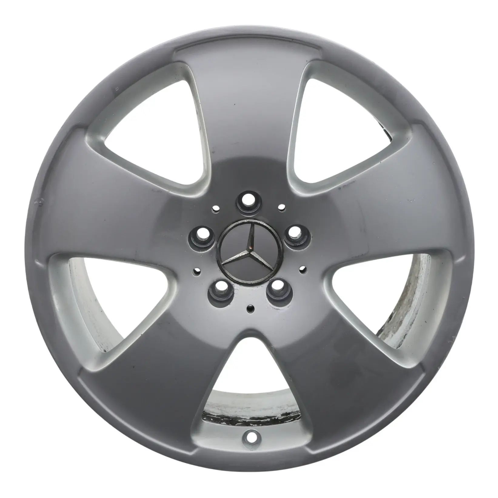 Mercedes W221 Silver Wheel Alloy Rim 18" 8,5J ET:43 5-Spoke A2214012102
