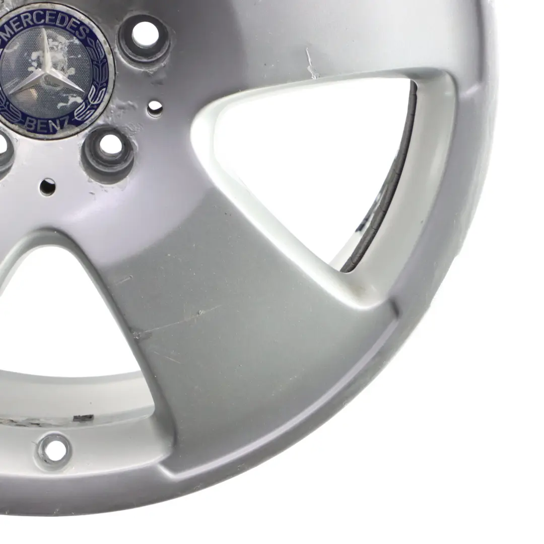 Alloy Rim 18" 8,5J ET:43 5-Spoke to Mercedes W221 Silver Wheel with Part number A2214012102 Mercedes W221 Silver Wheel Alloy Rim 18" 8,5J ET:43 5-Spoke - SKU A2214012102-4 - Part number A2214012102