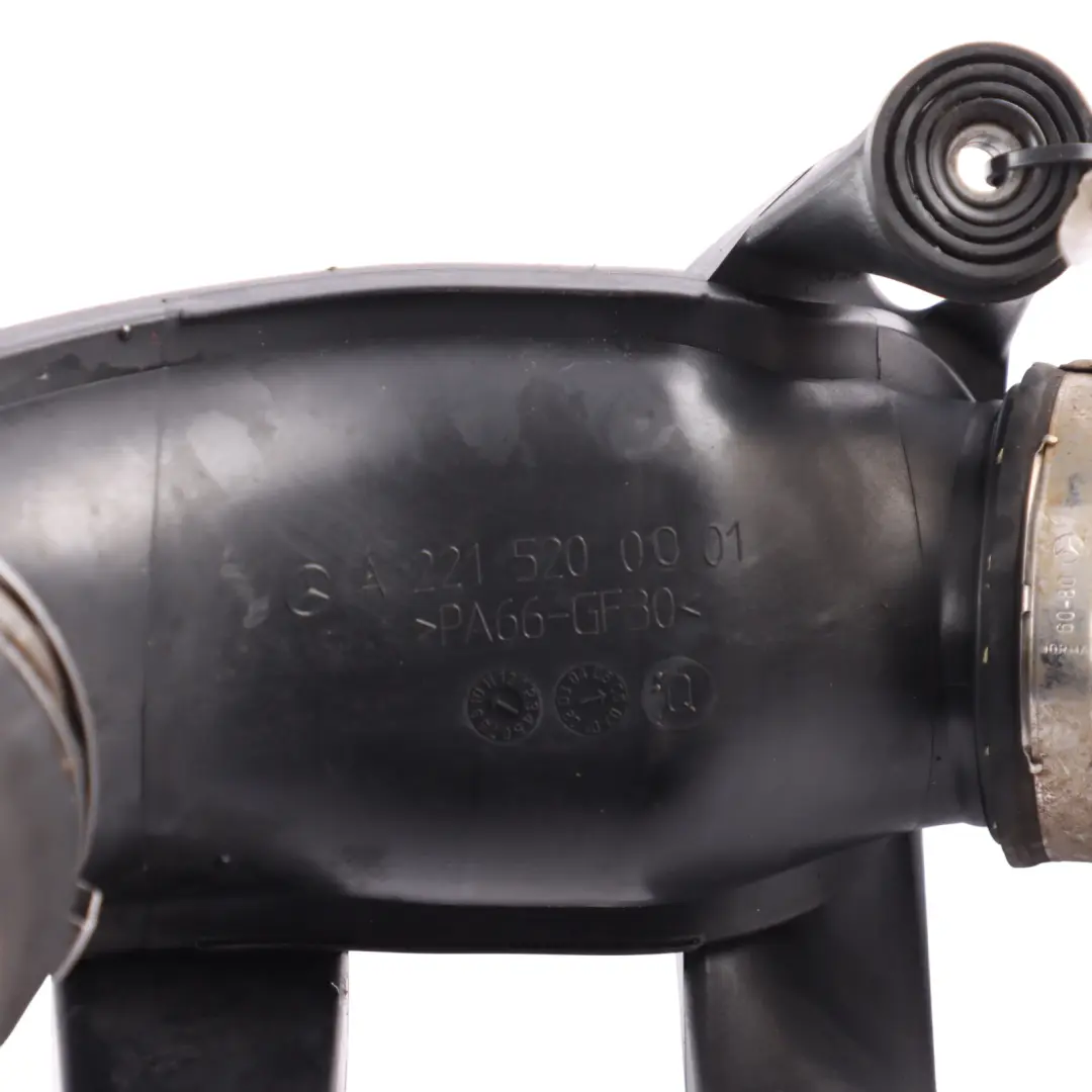 Intake Hose Diesel Intercooler Pipe Tube OM642 to Mercedes W221 Air with Part number A2215200001 Mercedes W221 Air Intake Hose Diesel Intercooler Pipe Tube OM642 - SKU A2215200001-1 - Part number A2215200001