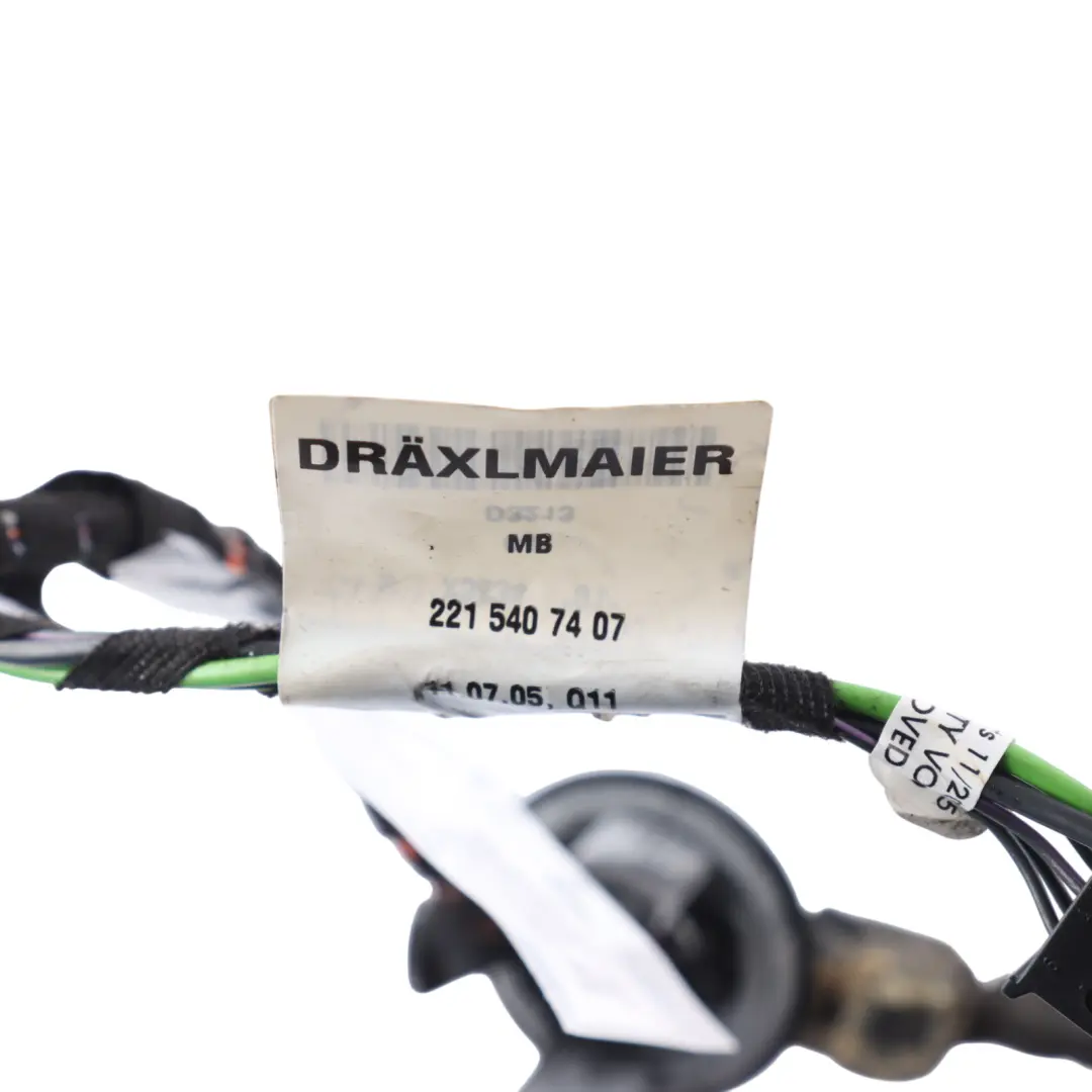 Door Harness Wiring Loom Rear Left Right N/O/S to Mercedes W221 with Part number A2215407407 Mercedes W221 Door Harness Wiring Loom Rear Left Right N/O/S - SKU A2215407407 - Part number A2215407407