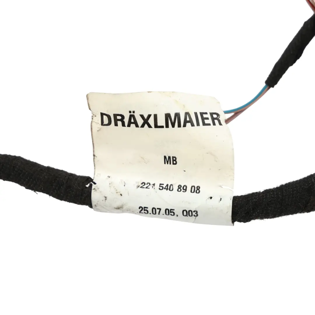 Wiązka Przewodów Kabel Drzwi Prawy Tył do Mercedes W221 o numerze A2215408908 Mercedes W221 Wiązka Przewodów Kabel Drzwi Prawy Tył - SKU A2215408908 - Numer Części A2215408908