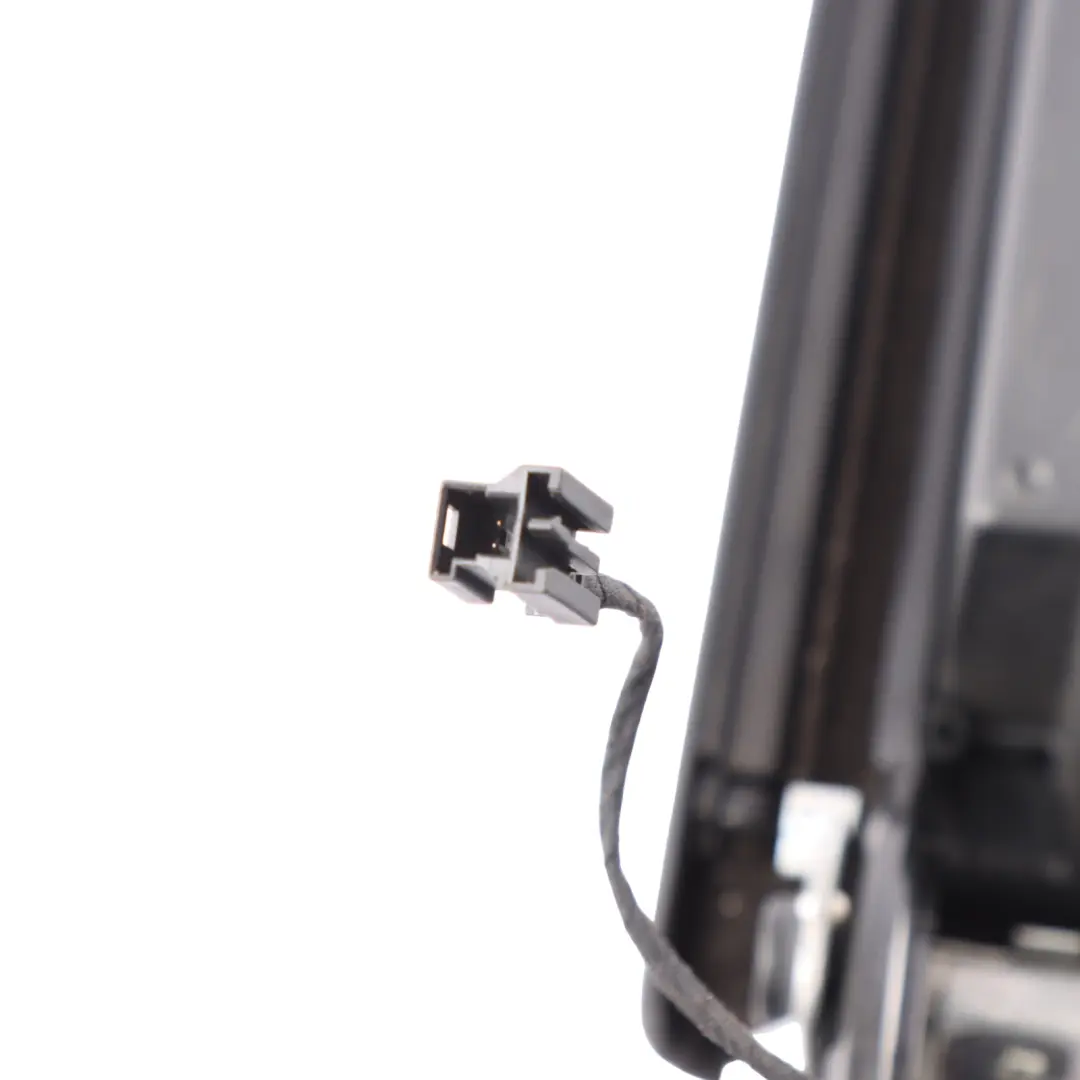 Mercedes W221 Centre Console Armrest Storage Cover Black Leather - SKU A2216800939-1 - Part number A2216800939