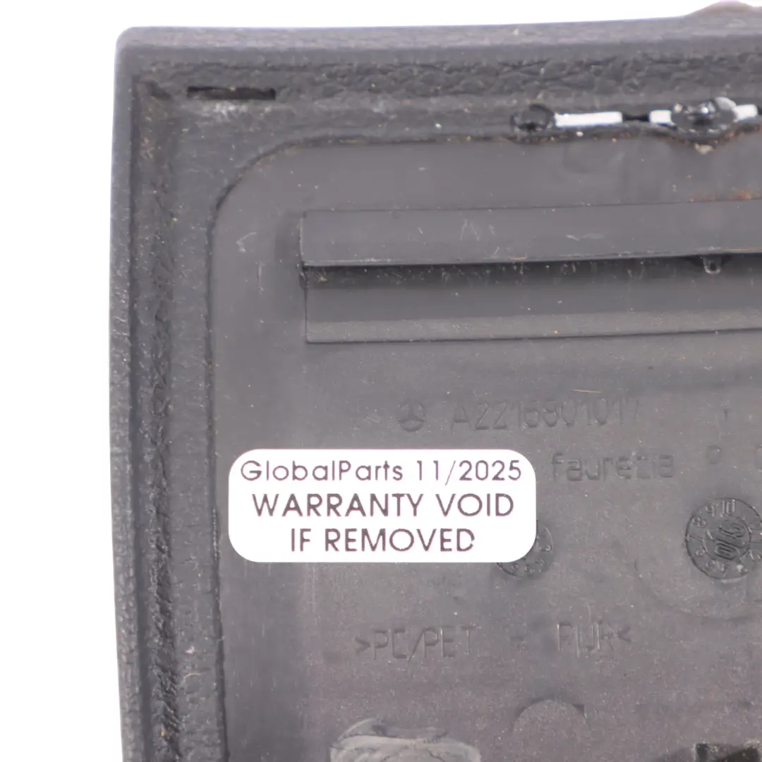 Mercedes W221 Ashtray Cover Trim Lighter Centre Console Grey - SKU A2216801017-1 - Part number A2216801017