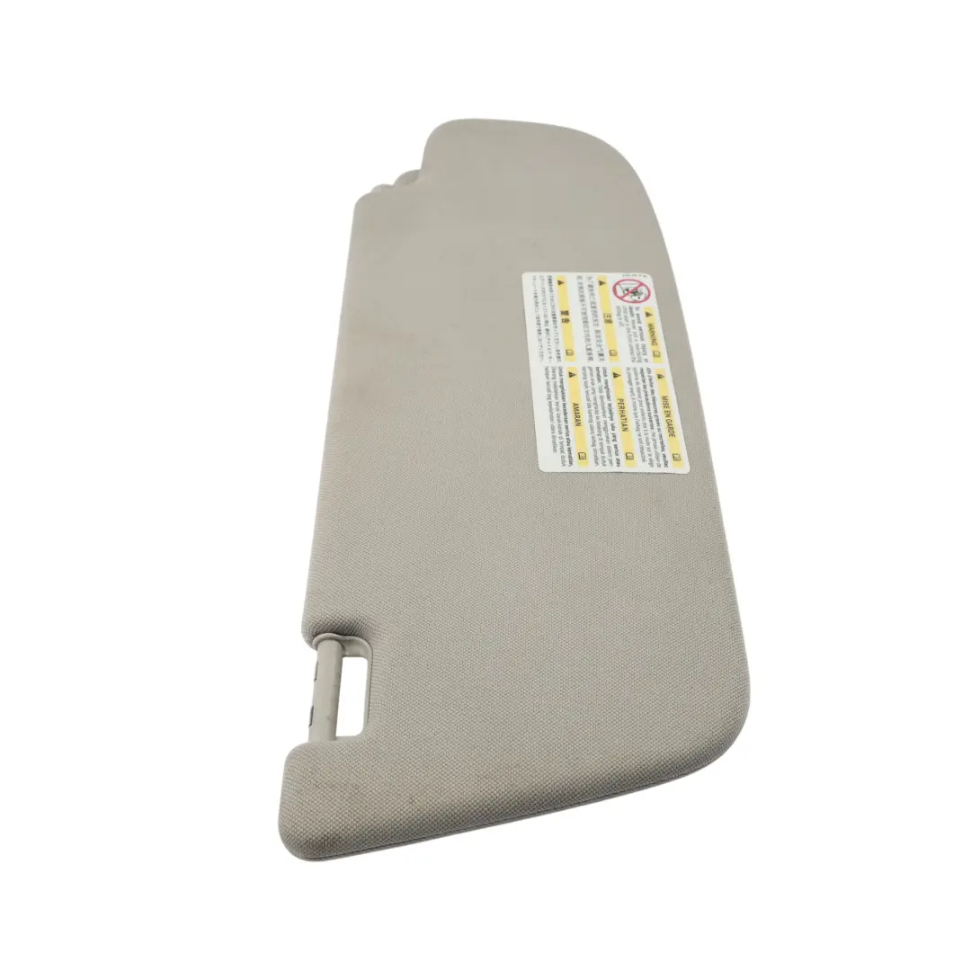 Mercedes W216 W221 Sun Visor Mirror Panel Sunvisor Left N/S Grey - SKU A2218100110-2 - Part number A2218100110