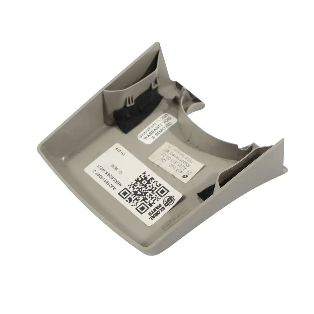 Mercedes W221 Espejo Retrovisor Sensor Lluvia Embellecedor Cubierta - SKU A2218110007-2 - Número de pieza A2218110007