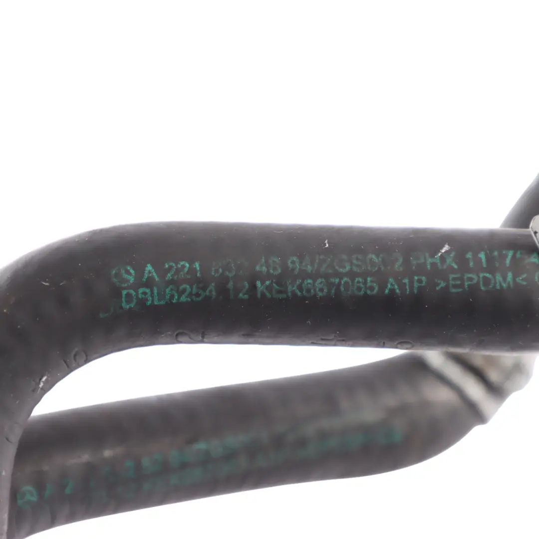 Mercedes CL C216 W221 Hot Water Auxiliary Heater Pipe Hose Line - SKU A2218325294 - Part number A2218325294