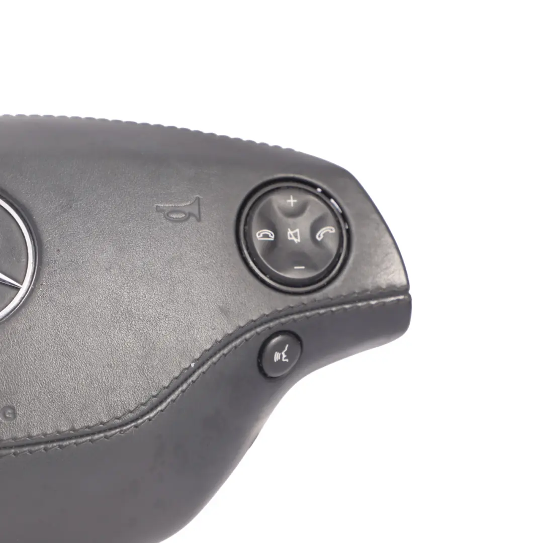 S500 Volante Módulo de Aire Botones Cuero Gris Basalto Oscuro para Mercedes W221 con número de pieza A2218600502 Mercedes W221 S500 Volante Módulo de Aire Botones Cuero Gris Basalto Oscuro - SKU A2218600502-2 - Número de pieza A2218600502