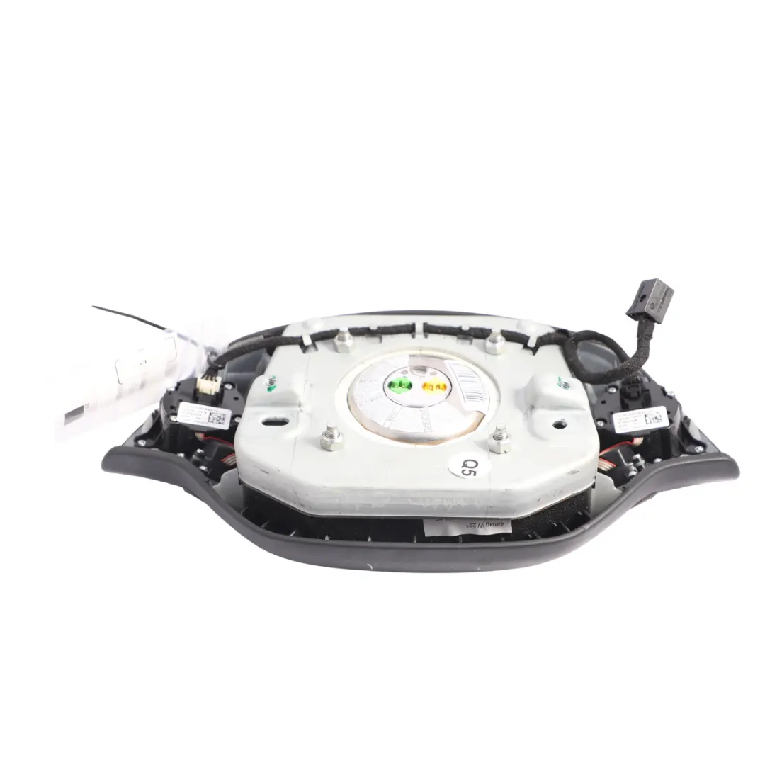 S500 Volante Modulo Aria Pulsanti Pelle Grigio Basalto Scuro per Mercedes W221 con numero di parte A2218600502 Mercedes W221 S500 Volante Modulo Aria Pulsanti Pelle Grigio Basalto Scuro - SKU A2218600502-2 - Numero di parte A2218600502