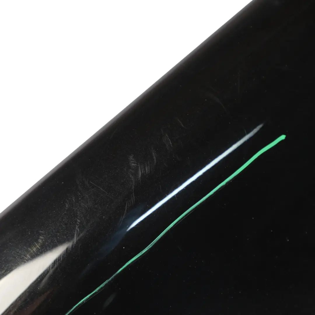 Mercedes W221 Front Left N/S Side Panel Wing Fender Obsidian Black - 197 - SKU A2218800118-OB - Part number A2218800118