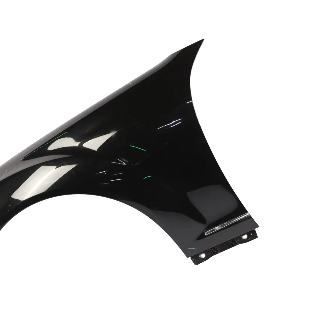 Mercedes W221 Side Panel Front Right O/S Wing Fender Obsidian Black - 197 - SKU A2218800218-OB - Part number A2218800218
