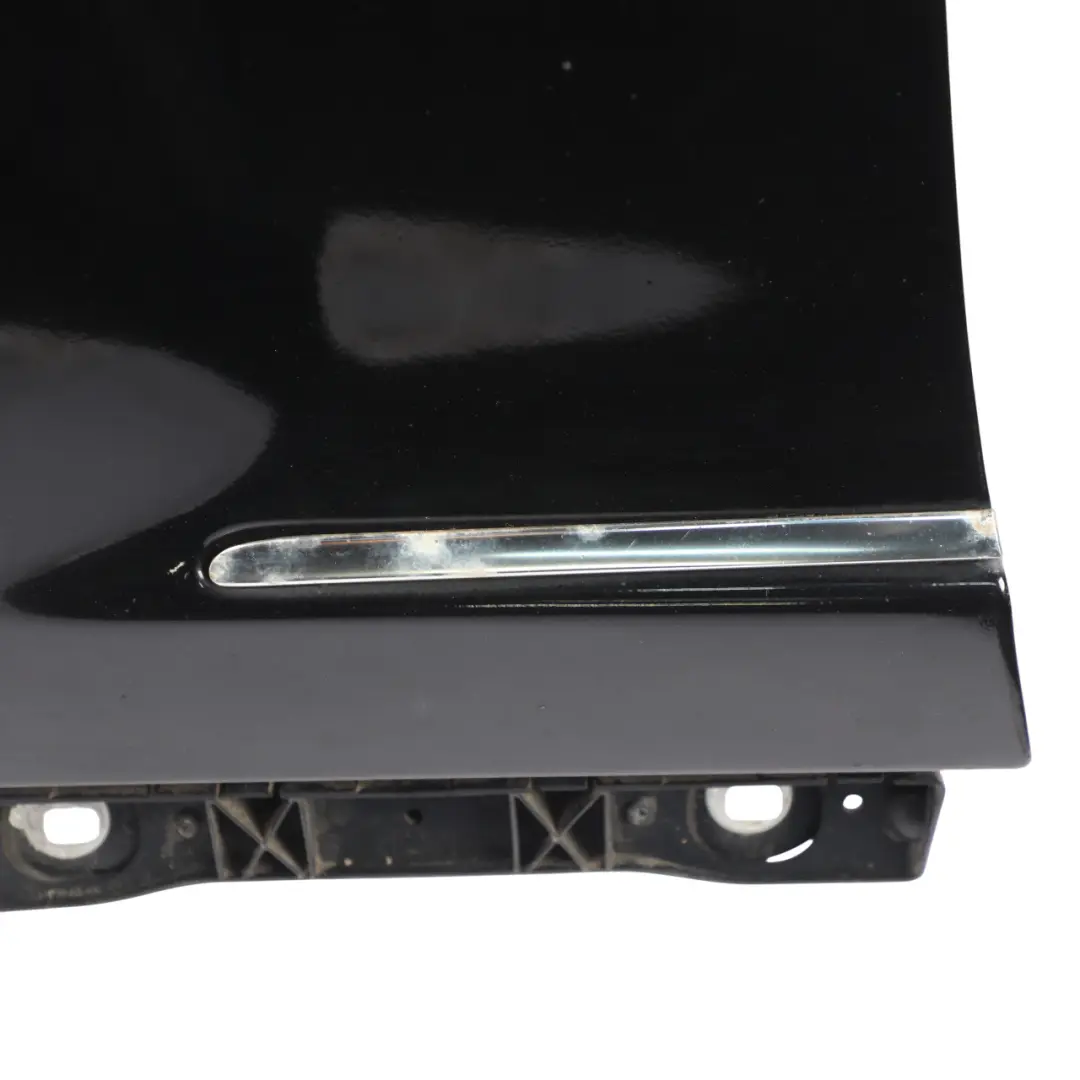 Mercedes W221 Front Left N/S Side Panel Wing Fender Obsidian Black - 197 - SKU A2218800118-OB - Part number A2218800118