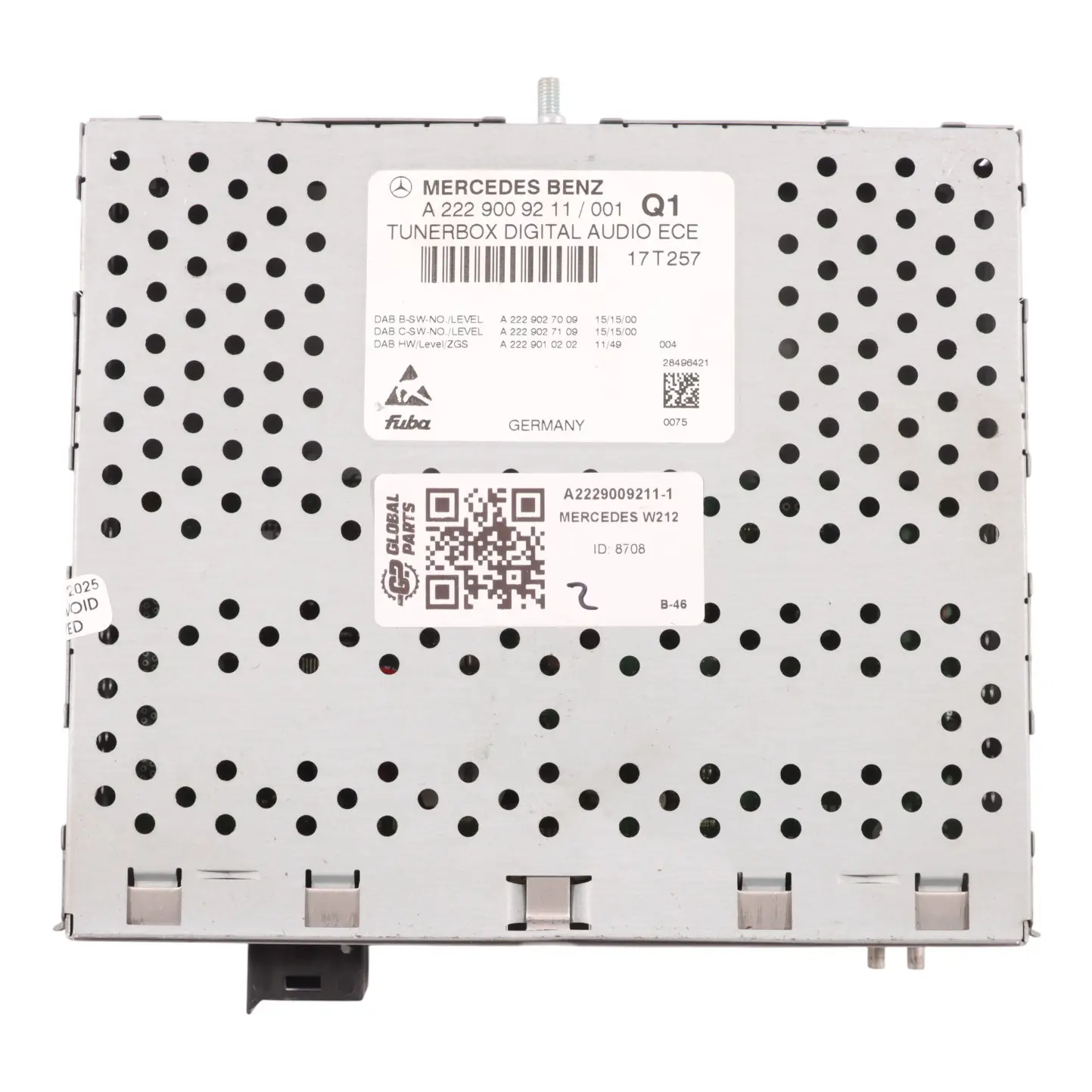 Mercedes W207 Tuner Box Unità Controllo Radio Digitale Satellitare A2229009211