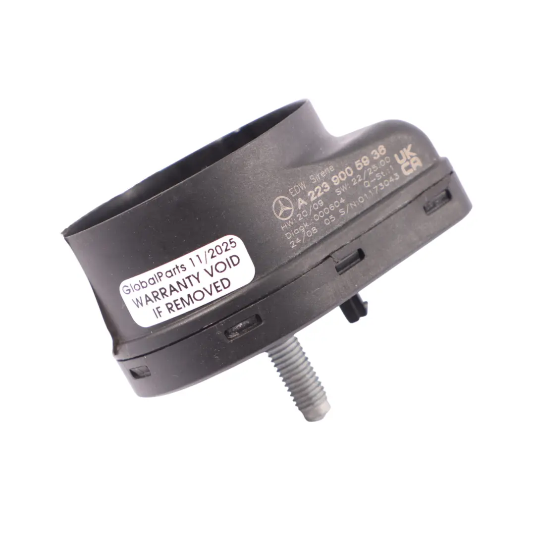 Mercedes CL C118 W177 Diebstahl Sicherung Sirene Horn Signal Fanfare - SKU A2239005936 - Teilenummer A2239005936