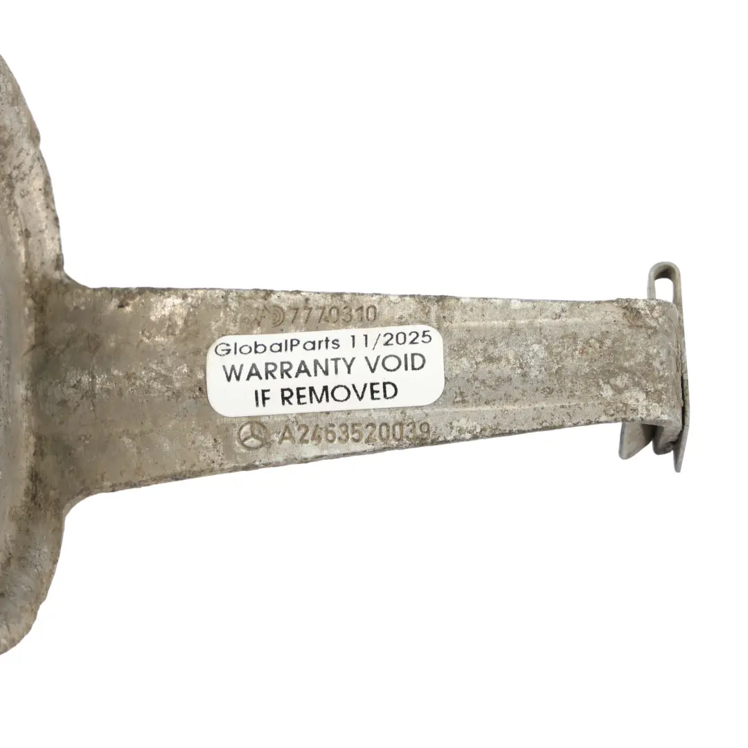 Hinterachse Querträger Unterstützung Träger Stop für Mercedes W176 mit Teilenummer A2463520039 Mercedes W176 Hinterachse Querträger Unterstützung Träger Stop - SKU A2463520039 - Teilenummer A2463520039