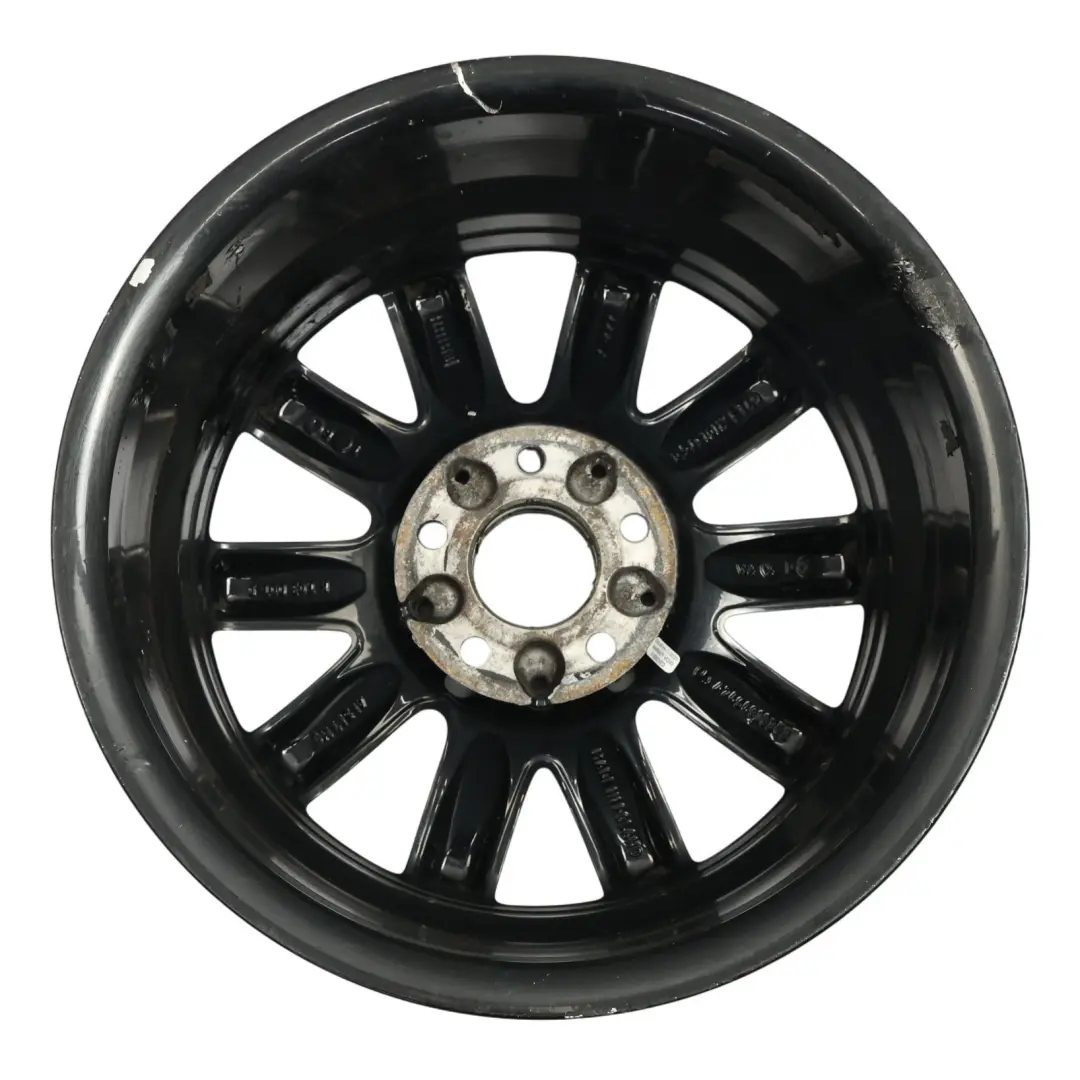 Mercedes W176 W246 Cerchio Ruota Lega Nero 16" ET:49 6,5J 10 Razze - SKU A2464010202-3 - Numero di parte A2464010202