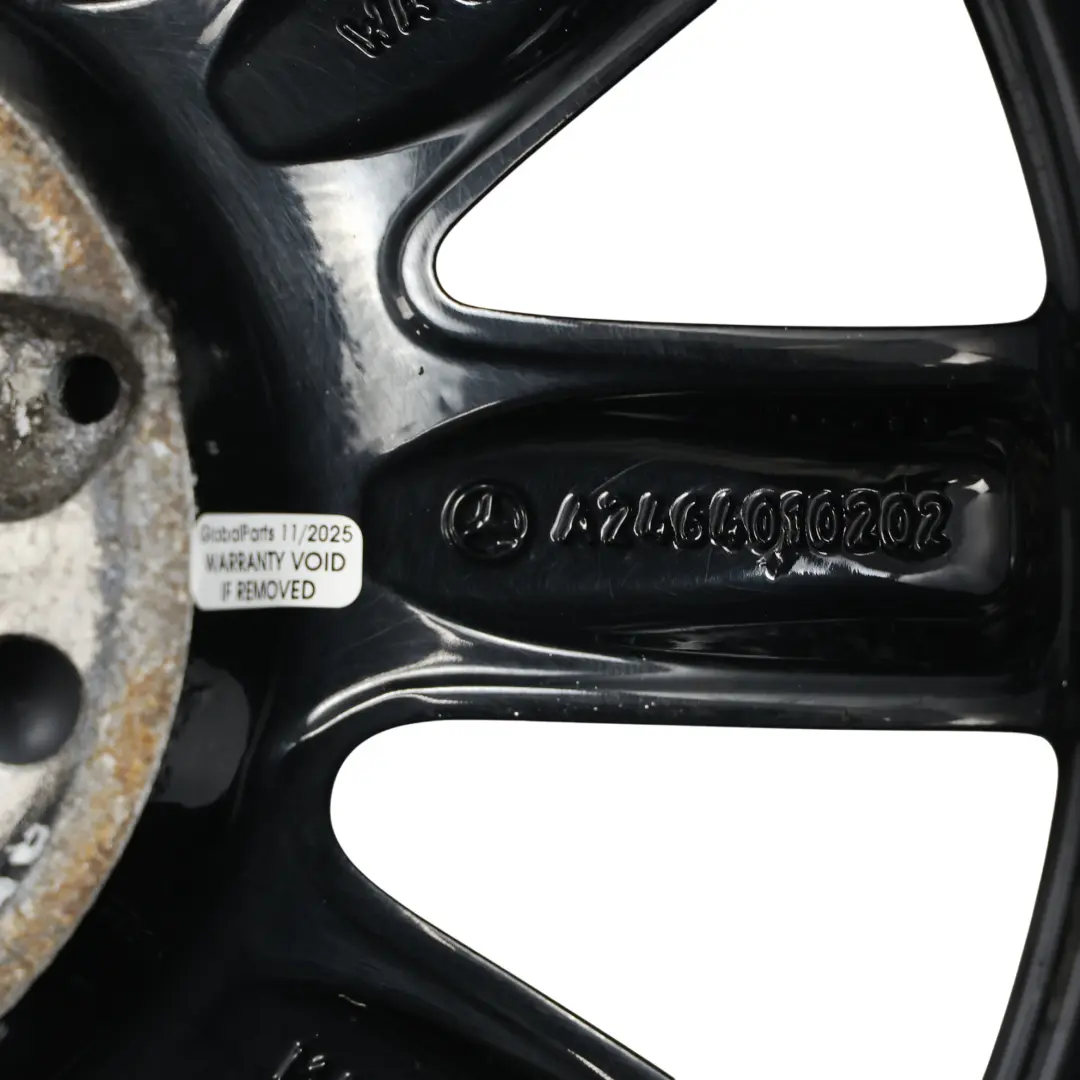 Alufelge Schwarz 16" ET:49 6,5J 10 Speichen für Mercedes W176 W246 mit Teilenummer A2464010202 Mercedes W176 W246 Alufelge Schwarz 16" ET:49 6,5J 10 Speichen - SKU A2464010202-3 - Teilenummer A2464010202