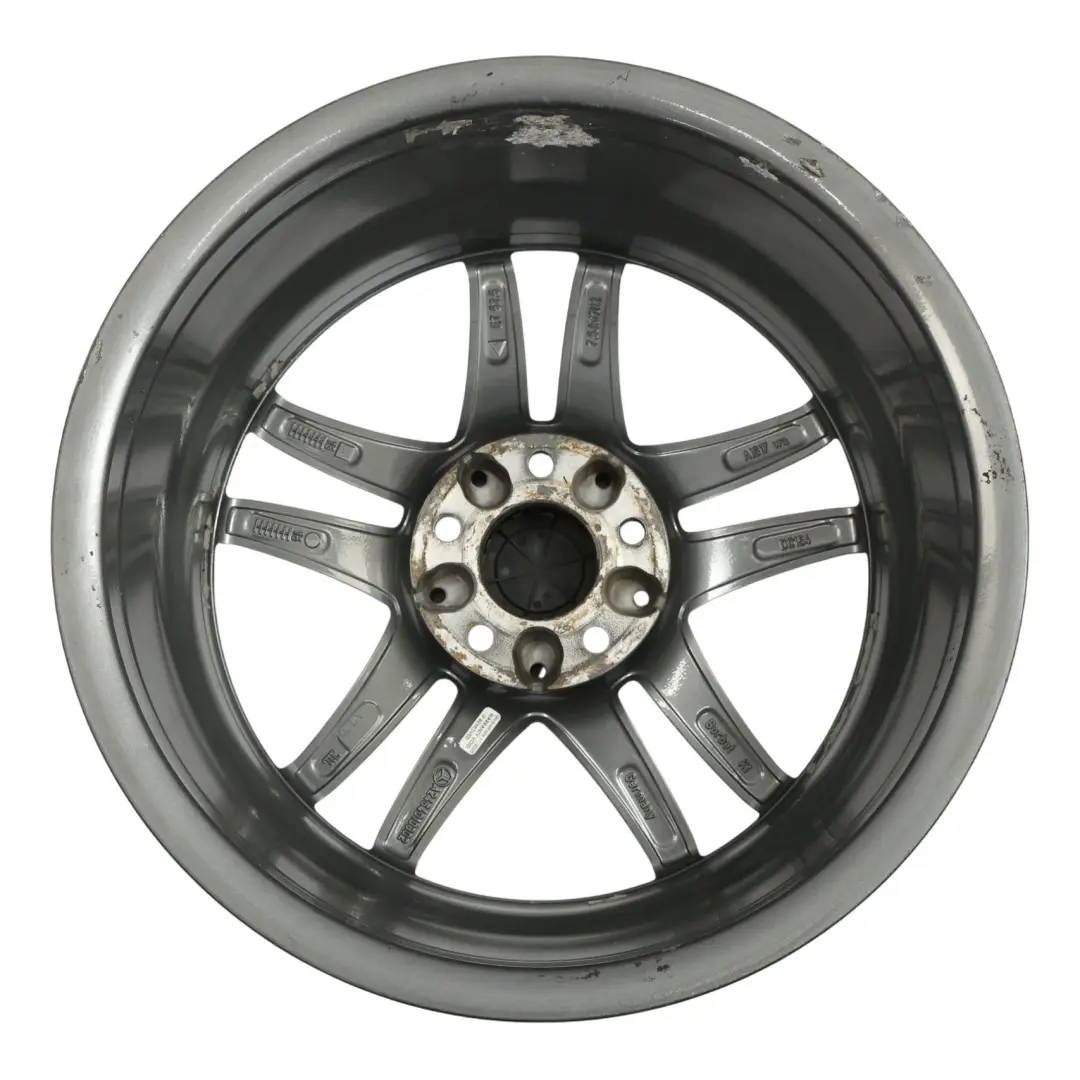 Mercedes W176 W246 AMG jante alliage noire 18" ET:52 7.5J A1764010200 - SKU A2464010302-3 - Numéro de pièce A2464010302