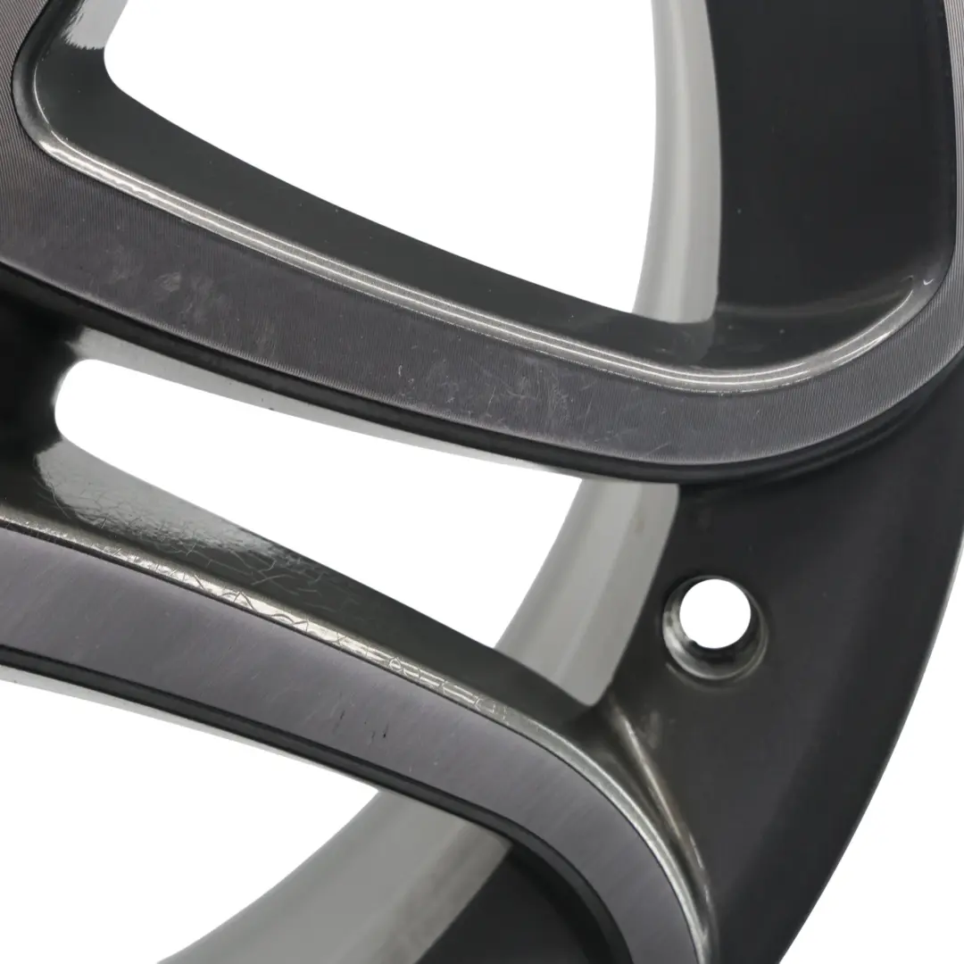 Mercedes W176 W246 AMG Schwarz Felge 18" ET:52 7.5J A1764010200 - SKU A2464010302-3 - Teilenummer A2464010302