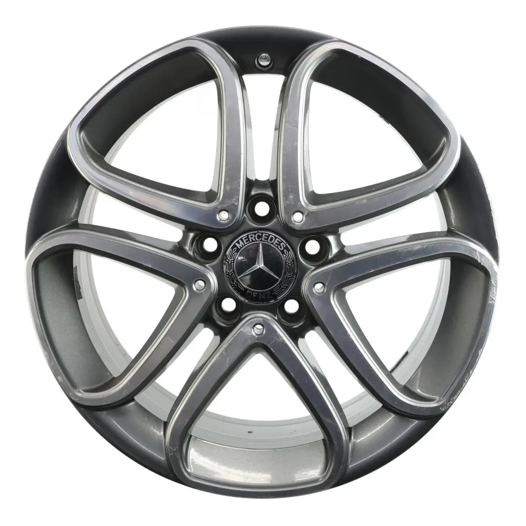 Mercedes W176 Cerchio In Lega 17" 5 Doppie Razze ET:52.5 7.5J - SKU A2464010302-4 - Numero di parte A2464010302